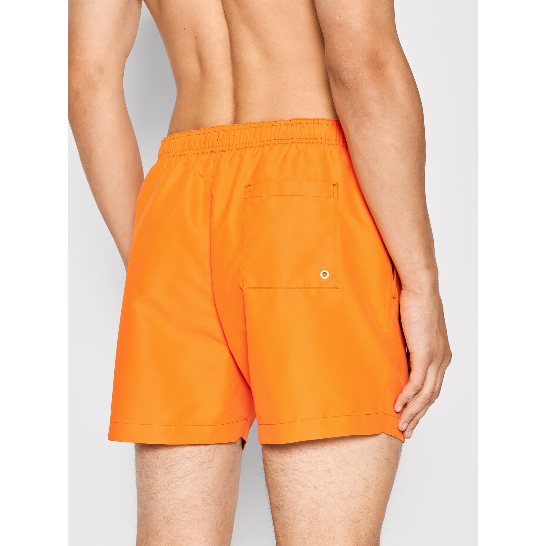 Calvin Klein Swimwear Плувни шорти Intense Power KM0KM00701 Оранжев Regular Fit - Pepit.bg