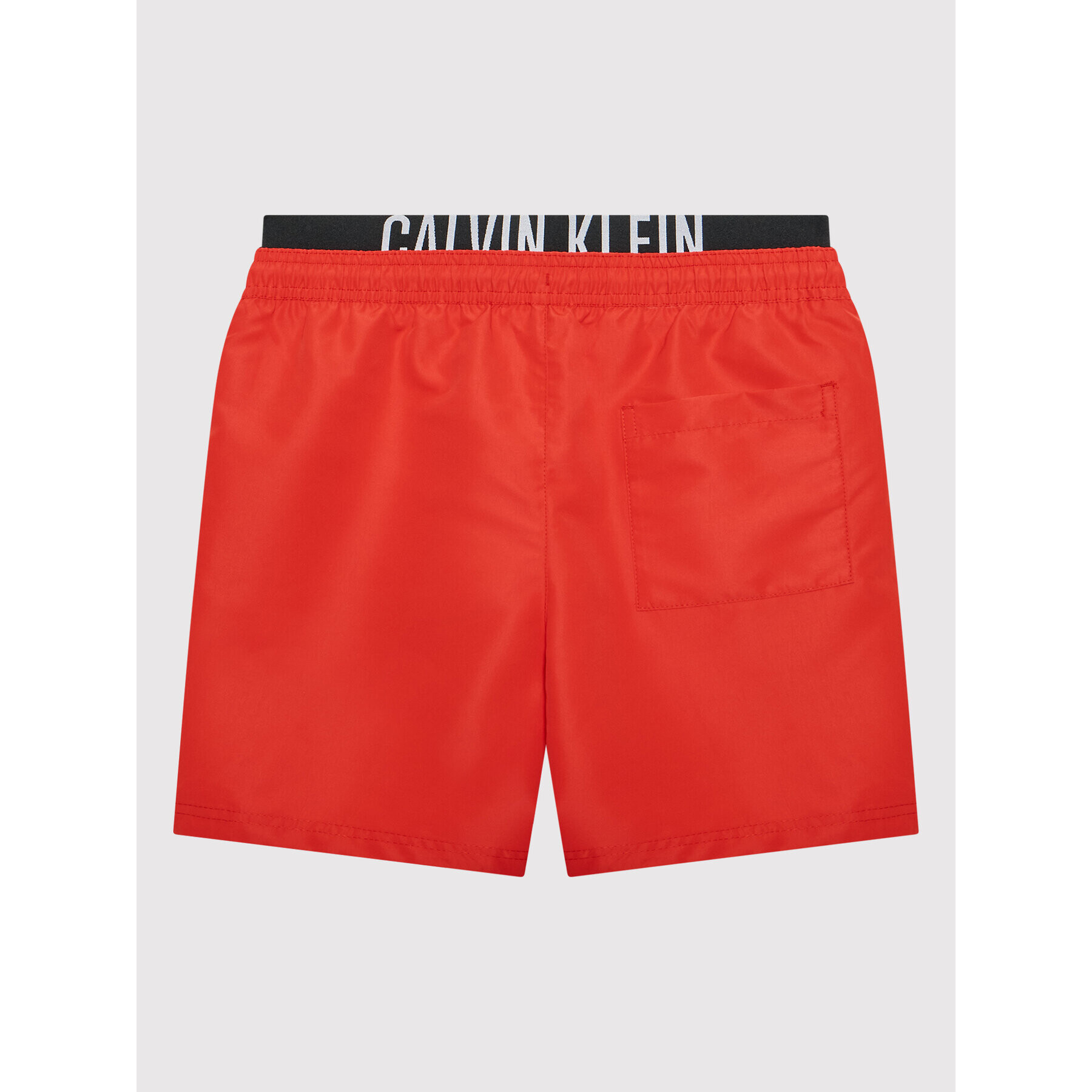 Calvin Klein Swimwear Плувни шорти Intense Power KV0KV00001 Червен Regular Fit - Pepit.bg