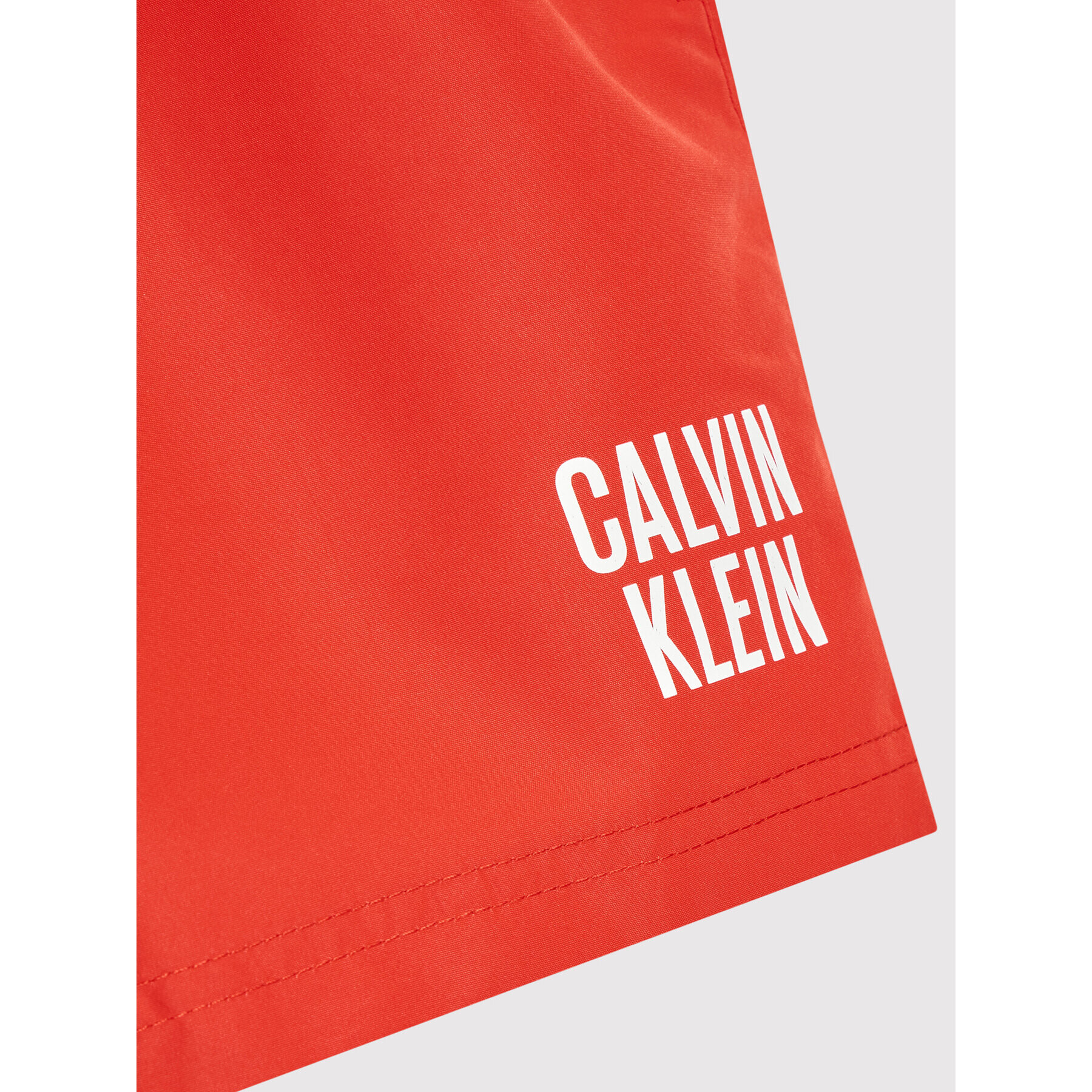 Calvin Klein Swimwear Плувни шорти Intense Power KV0KV00001 Червен Regular Fit - Pepit.bg