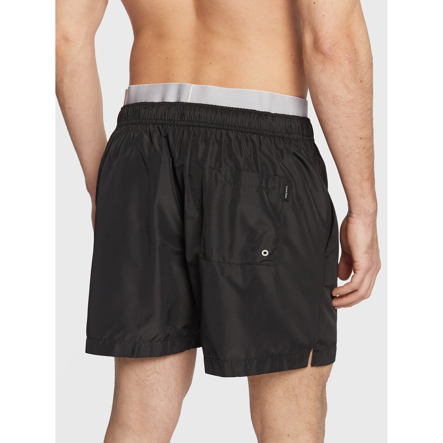 Calvin Klein Swimwear Плувни шорти KM0KM00788 Черен Regular Fit - Pepit.bg