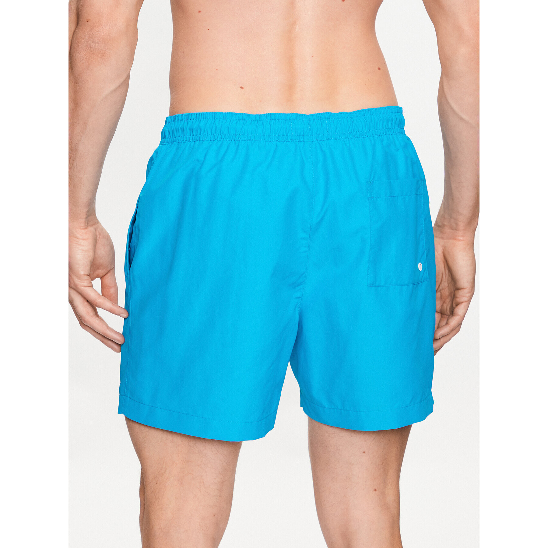 Calvin Klein Swimwear Плувни шорти KM0KM00794 Син Regular Fit - Pepit.bg