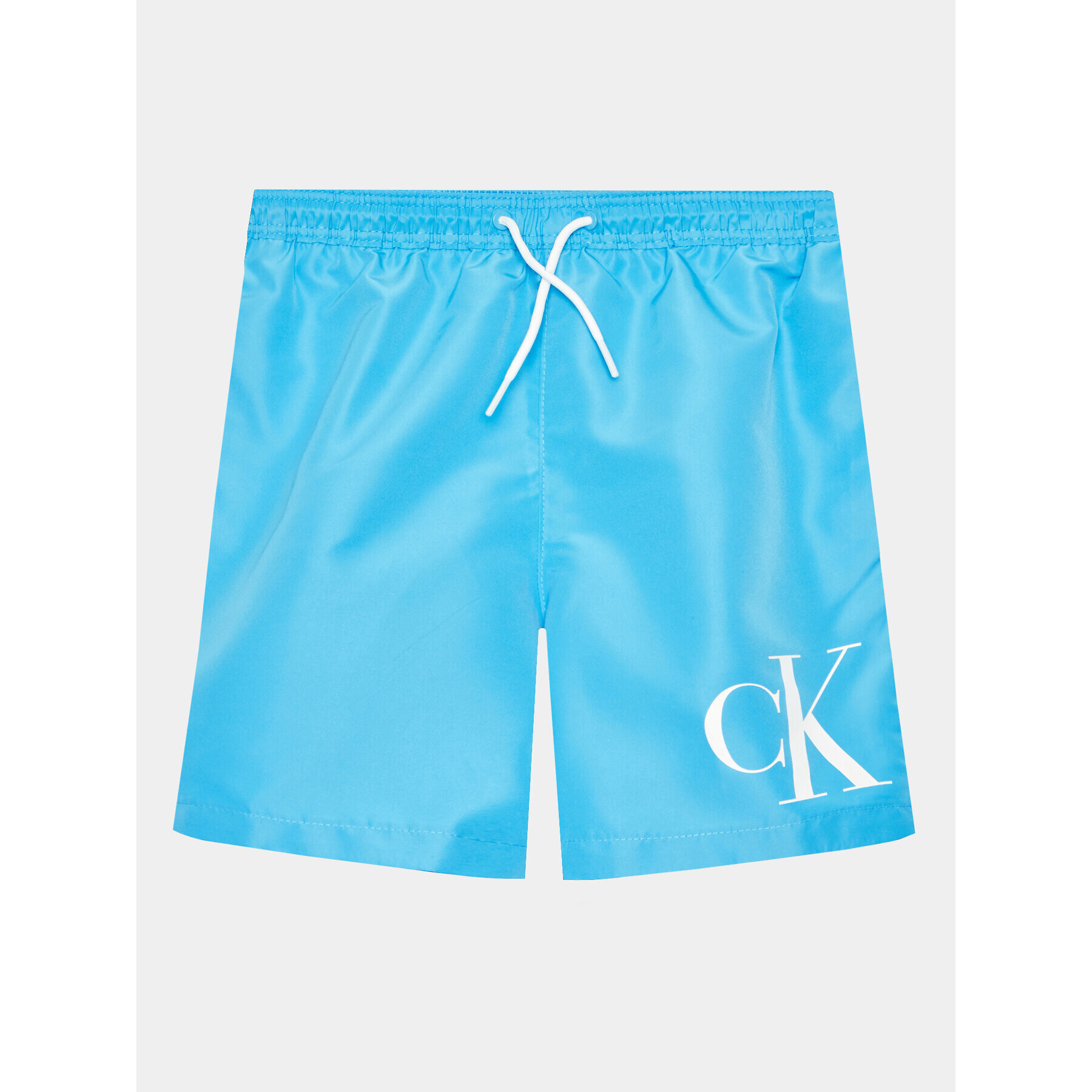 Calvin Klein Swimwear Плувни шорти KV0KV00023 Син Regular Fit - Pepit.bg