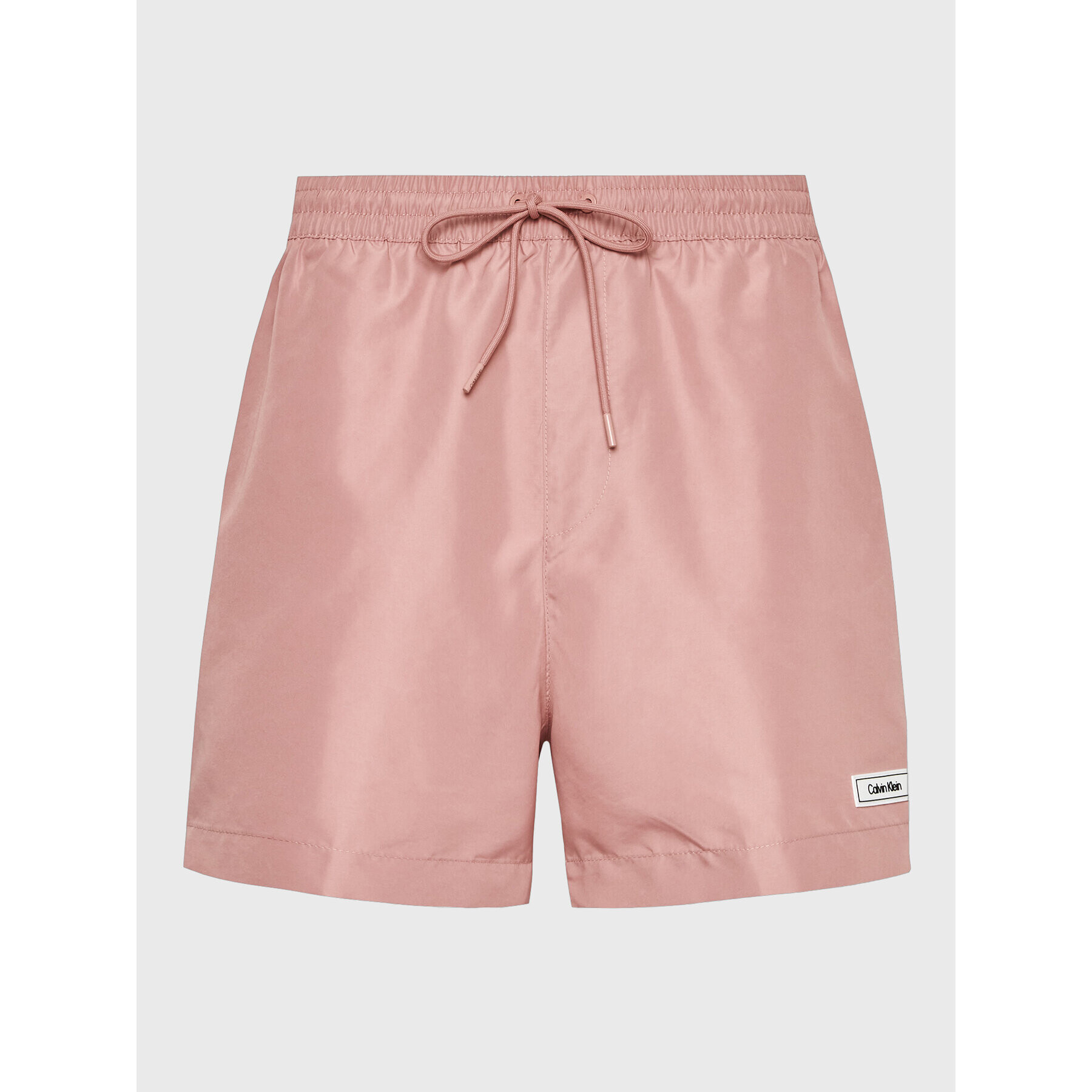 Calvin Klein Swimwear Плувни шорти Medium Drawstring KM0KM00812 Розов Regular Fit - Pepit.bg