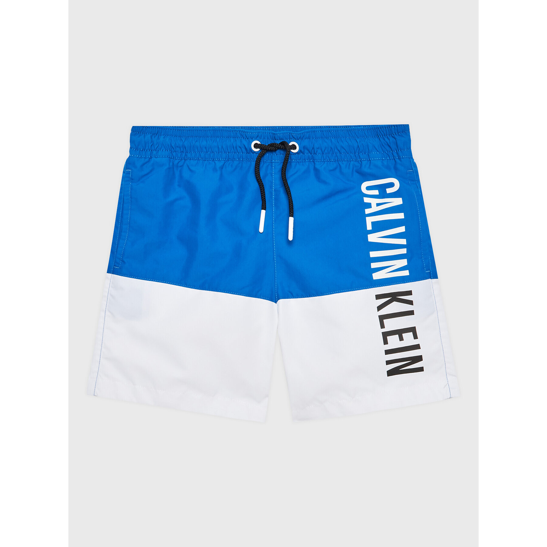 Calvin Klein Swimwear Плувни шорти Medium KV0KV00030 Син Regular Fit - Pepit.bg