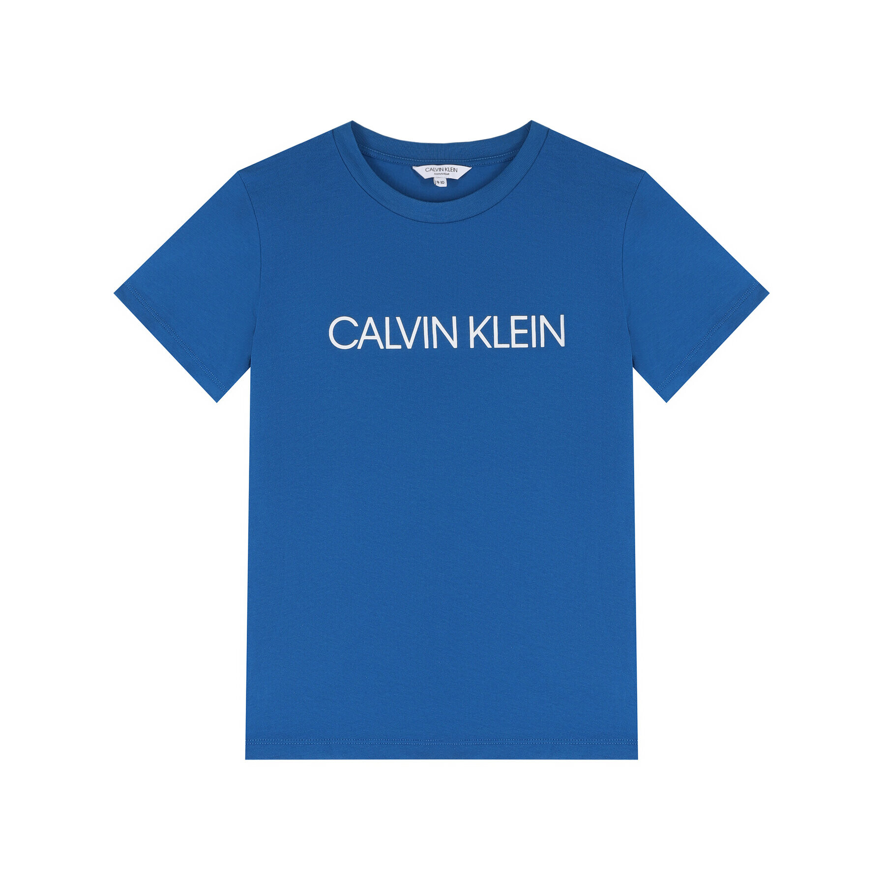 Calvin Klein Swimwear Тишърт Tee B70B700234 Син Regular Fit - Pepit.bg