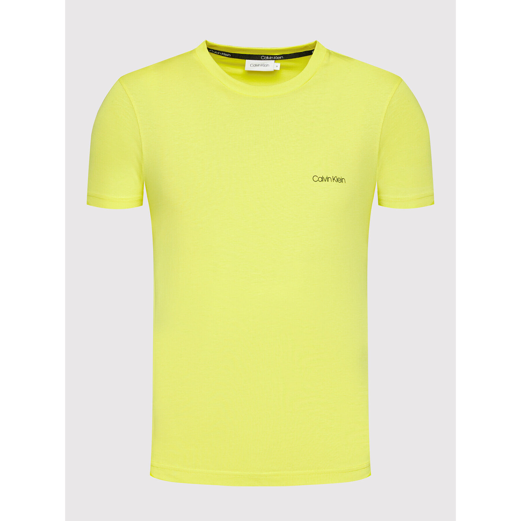 Calvin Klein Тишърт Chest Logo K10K103307 Зелен Regular Fit - Pepit.bg
