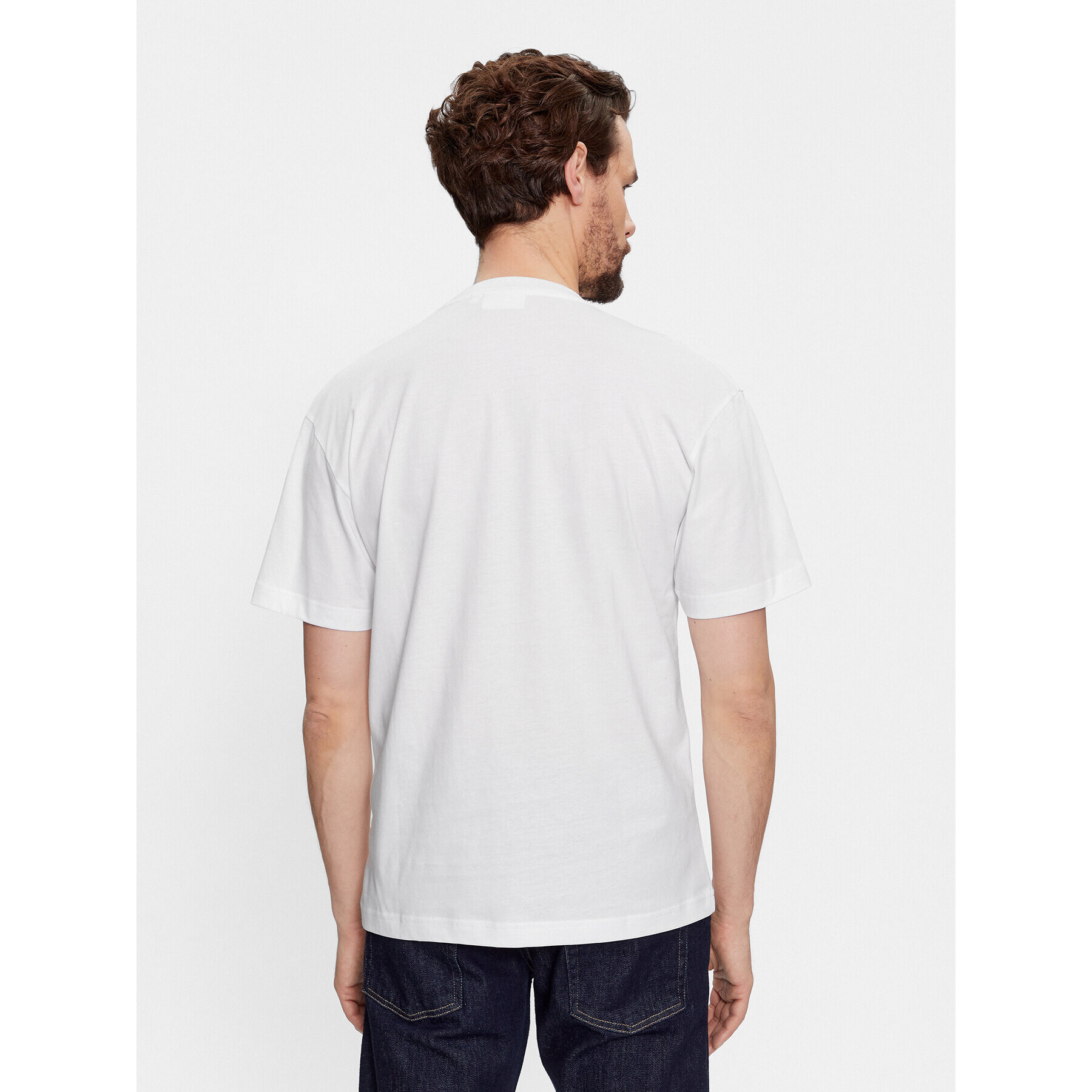 Calvin Klein Тишърт Hero K10K111346 Бял Regular Fit - Pepit.bg