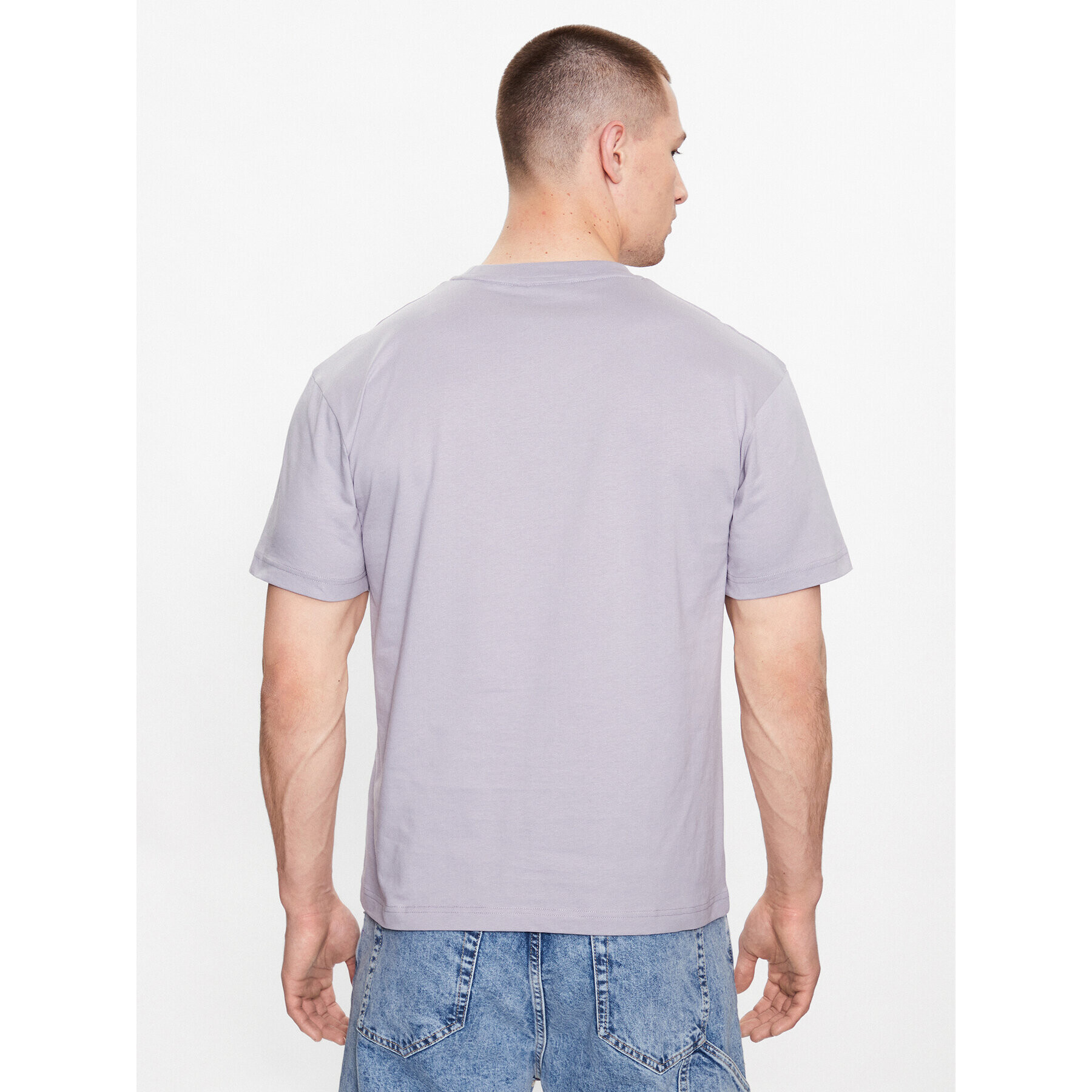 Calvin Klein Тишърт Hero K10K111346 Сив Regular Fit - Pepit.bg
