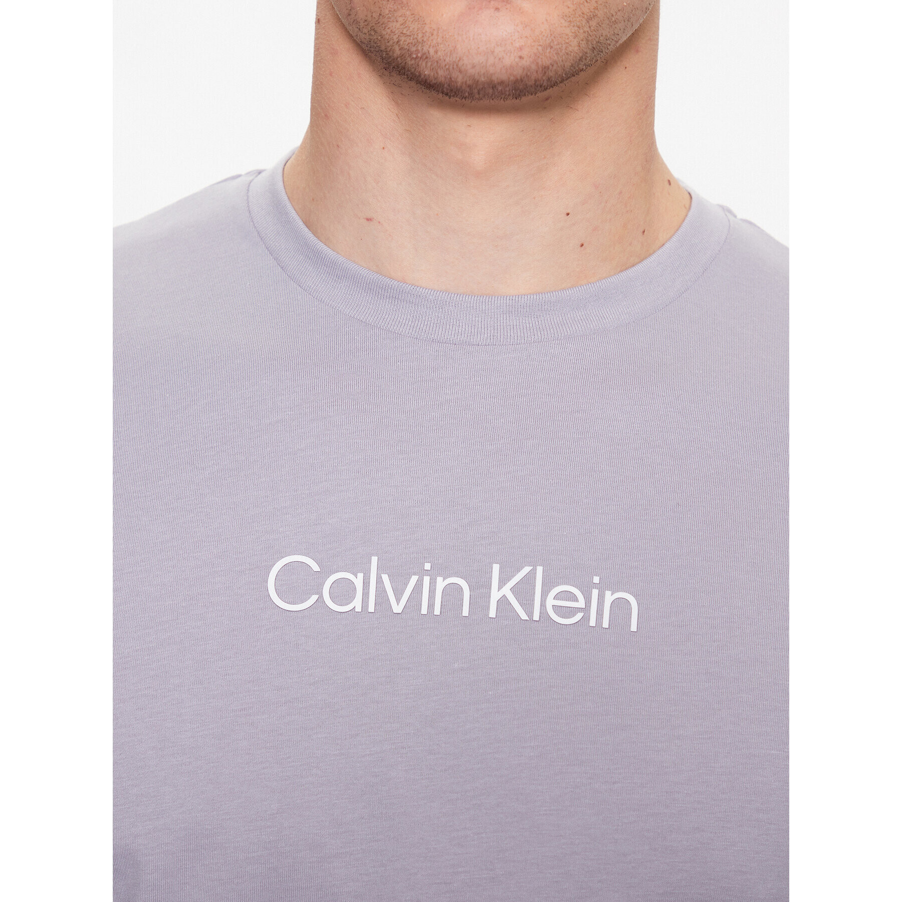 Calvin Klein Тишърт Hero K10K111346 Сив Regular Fit - Pepit.bg