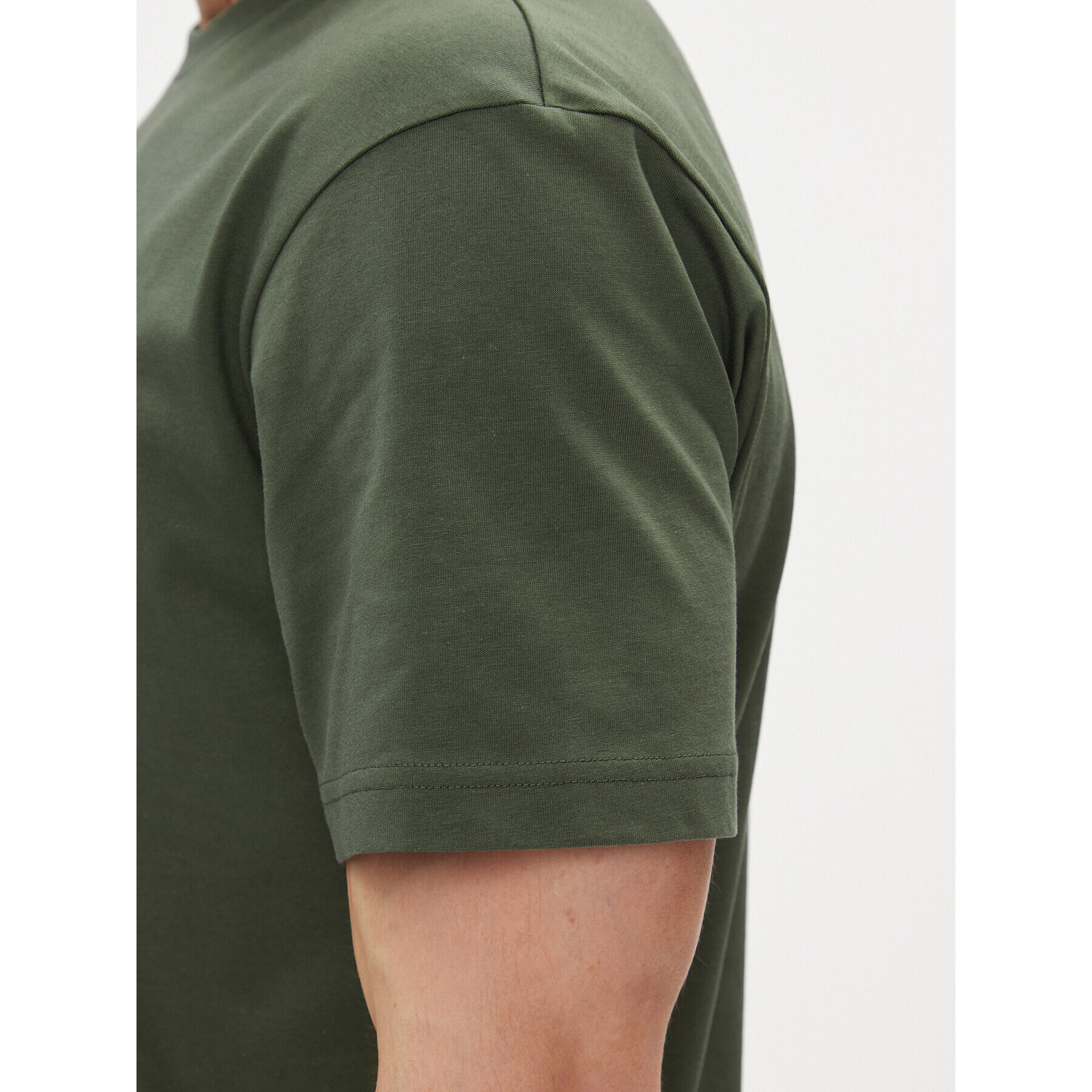 Calvin Klein Тишърт Hero K10K111346 Зелен Regular Fit - Pepit.bg
