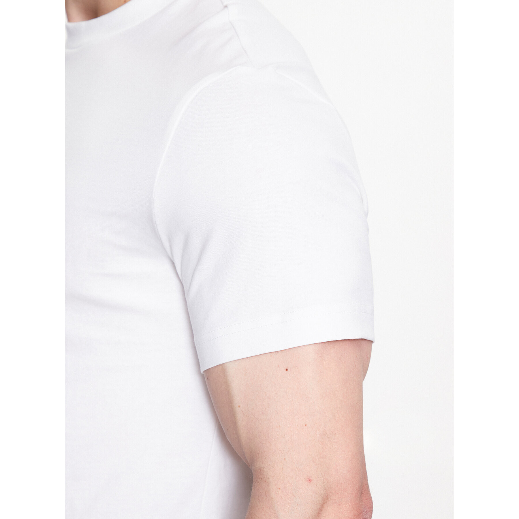 Calvin Klein Тишърт K10K111528 Бял Regular Fit - Pepit.bg