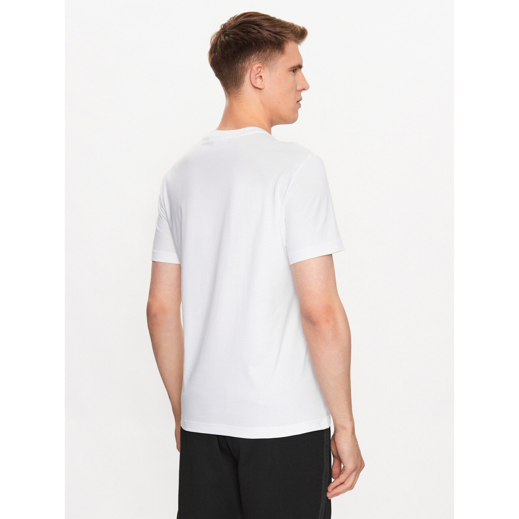 Calvin Klein Тишърт K10K112205 Бял Regular Fit - Pepit.bg