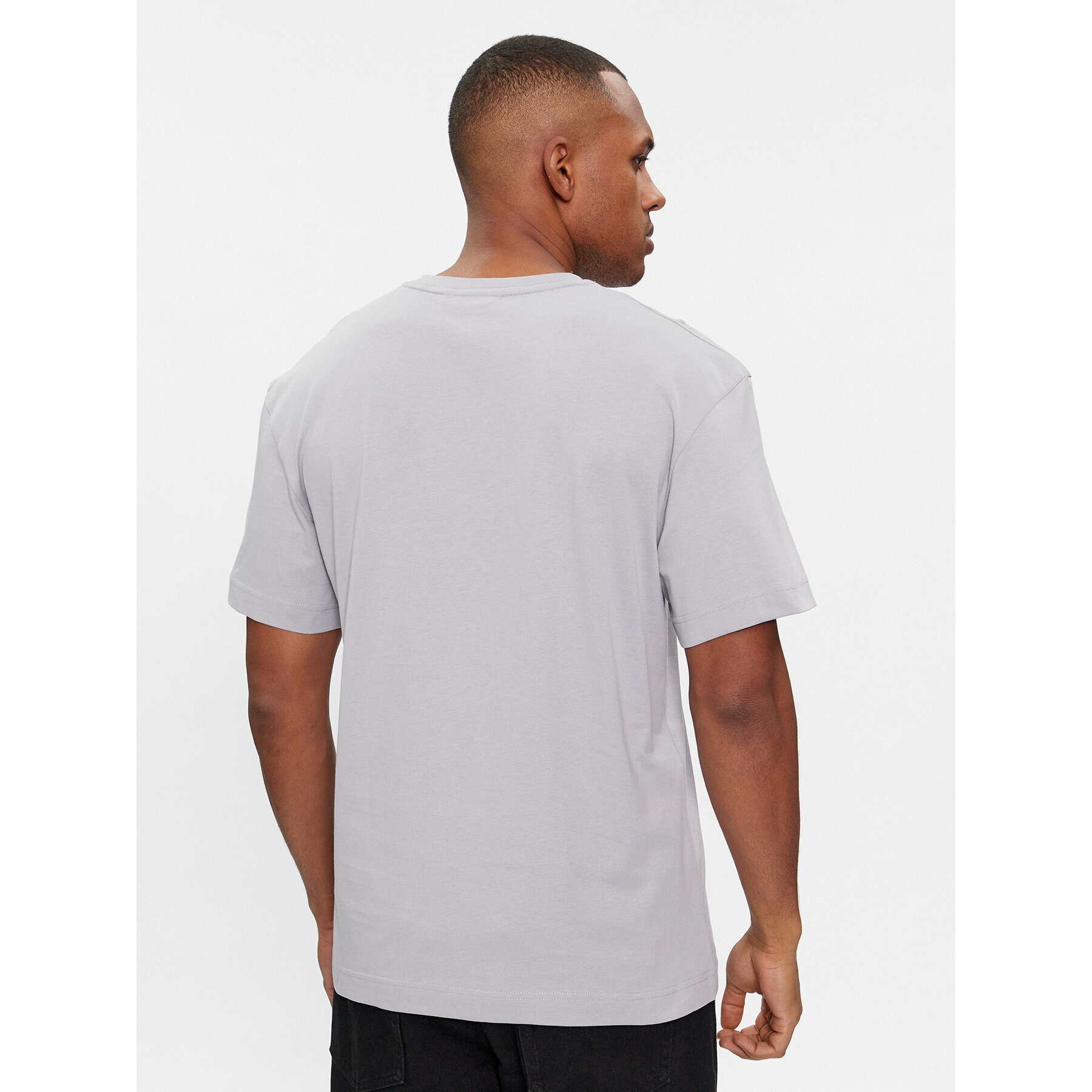 Calvin Klein Тишърт K10K112749 Сив Comfort Fit - Pepit.bg
