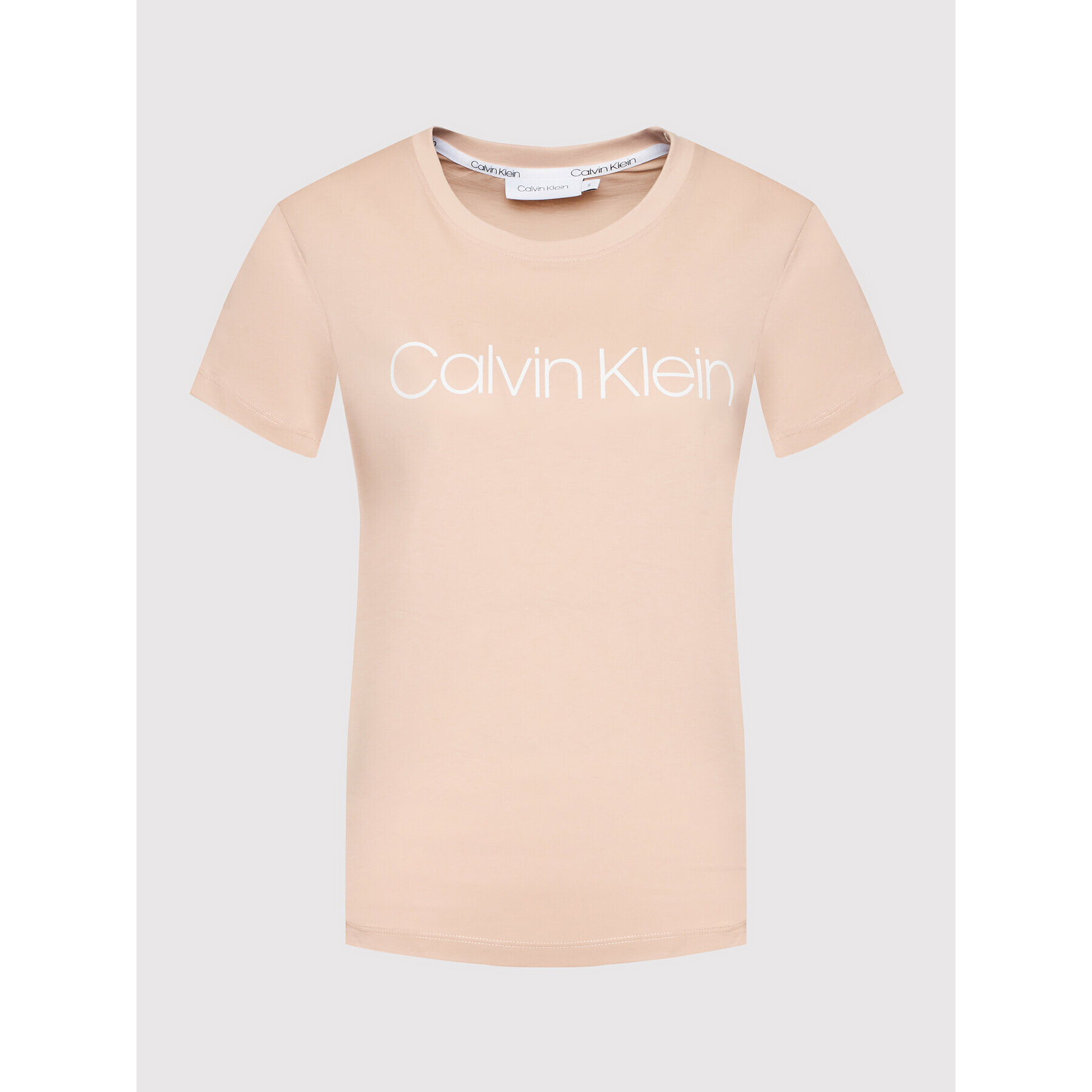 Calvin Klein Тишърт K20K202142 Розов Regular Fit - Pepit.bg