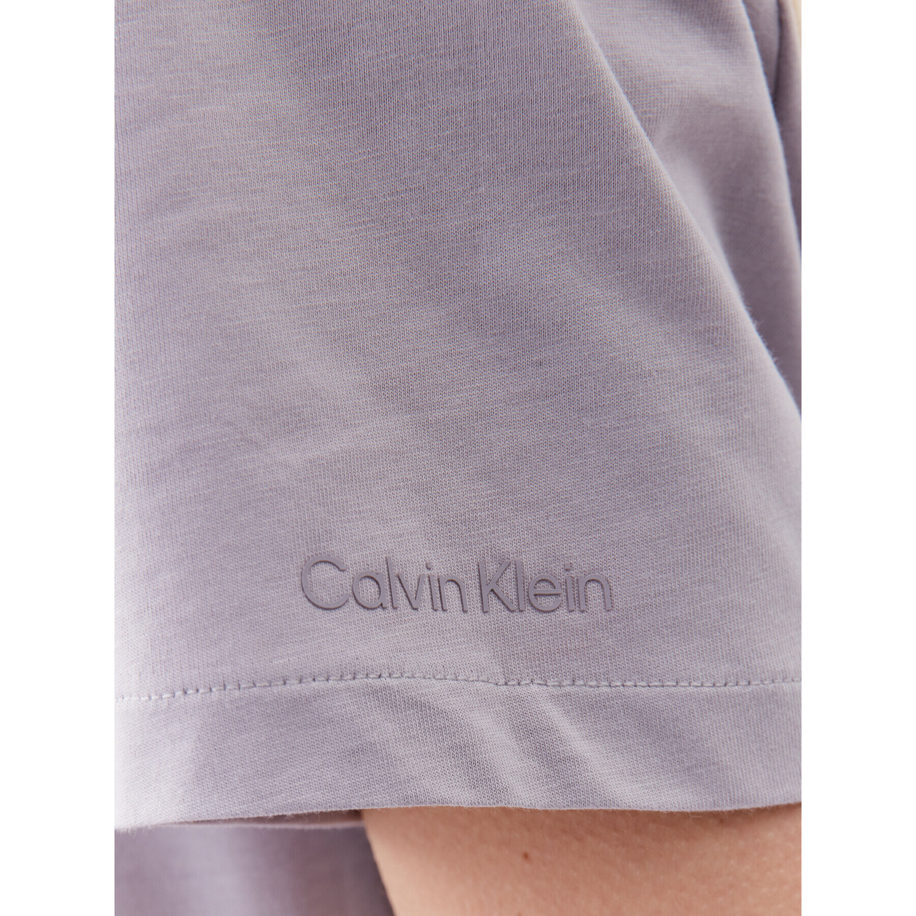 Calvin Klein Тишърт K20K205338 Виолетов Relaxed Fit - Pepit.bg