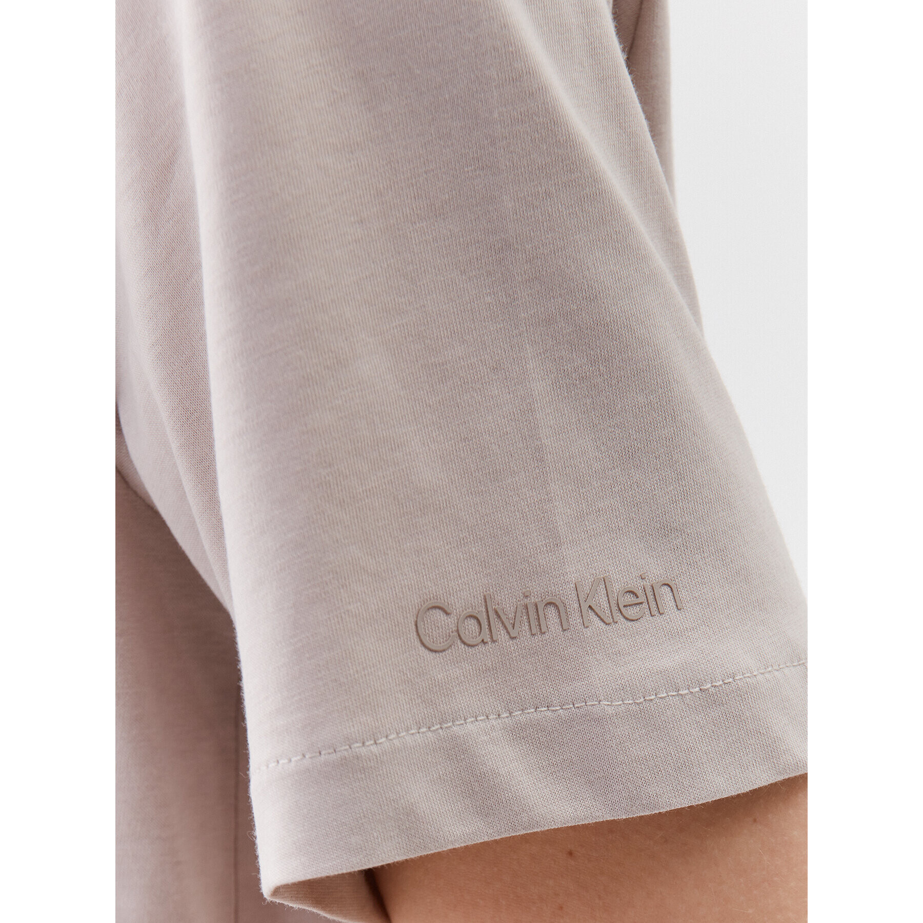 Calvin Klein Тишърт K20K205410 Бежов Relaxed Fit - Pepit.bg