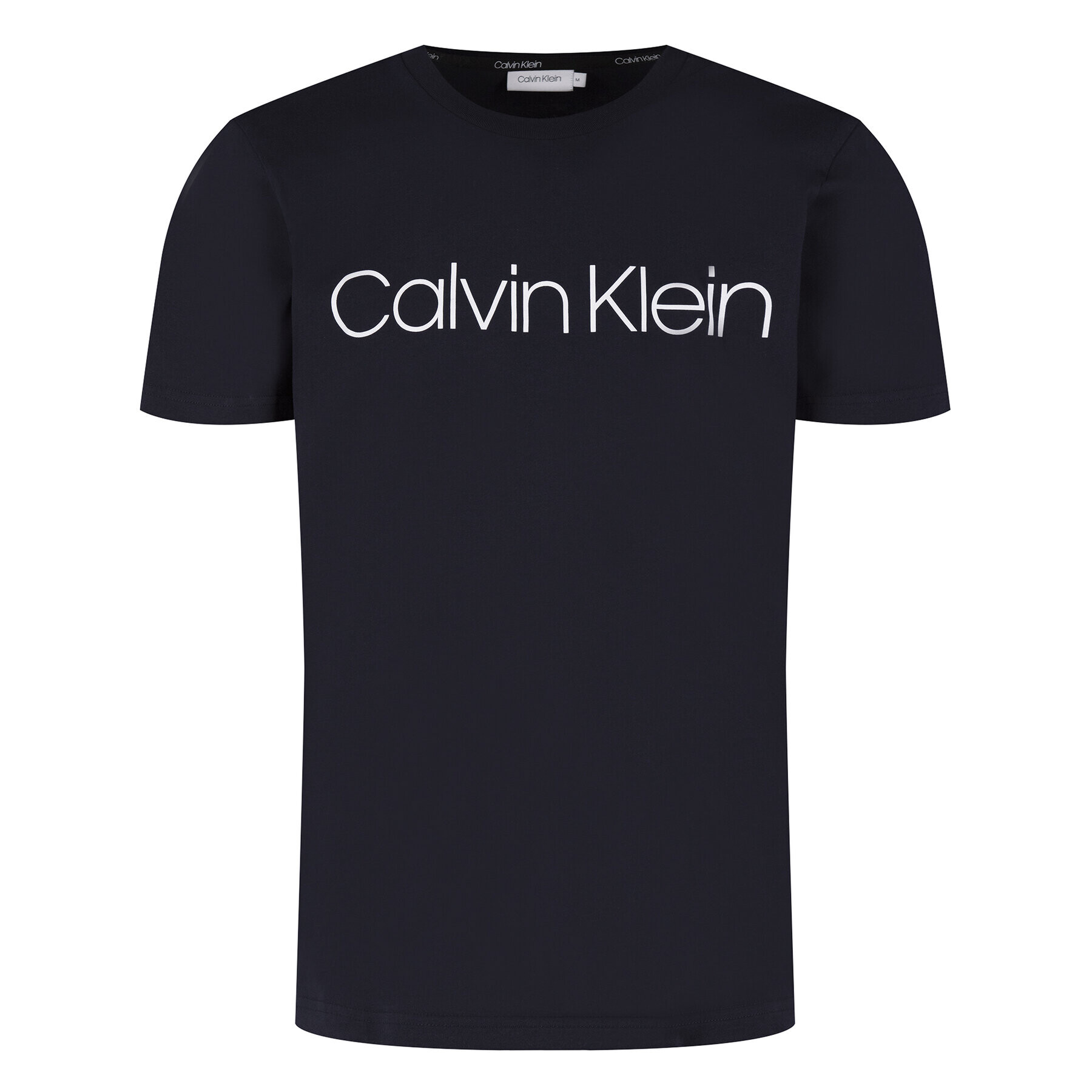 Calvin Klein Тишърт Logo K10K104063 Тъмносин Regular Fit - Pepit.bg