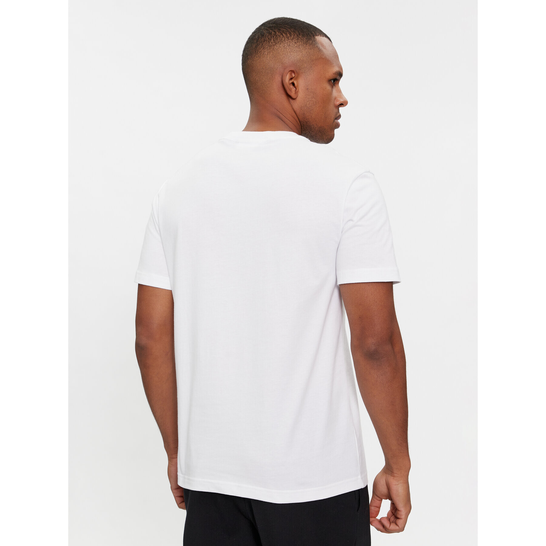Calvin Klein Тишърт Logo K10K112395 Бял Regular Fit - Pepit.bg