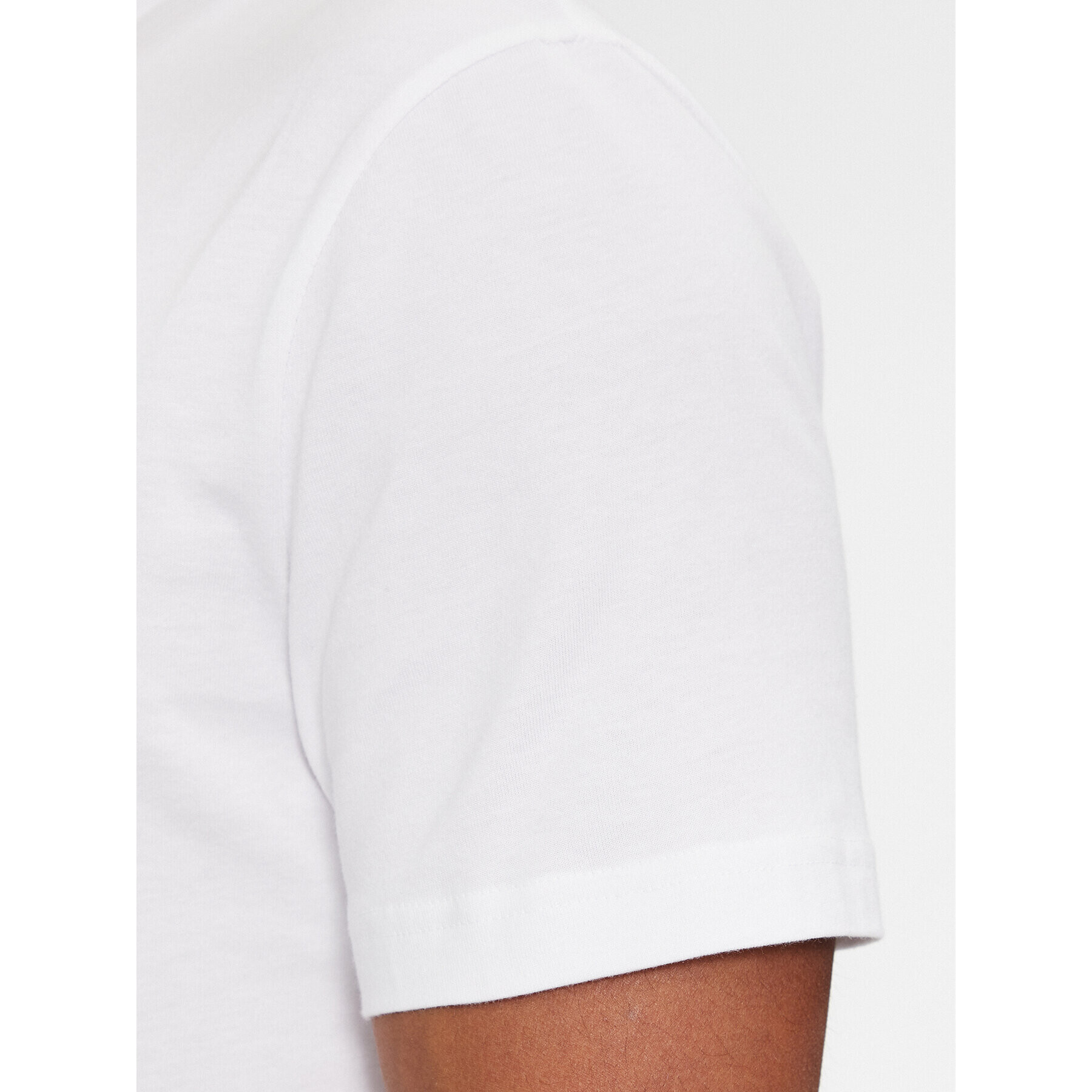 Calvin Klein Тишърт Logo K10K112395 Бял Regular Fit - Pepit.bg