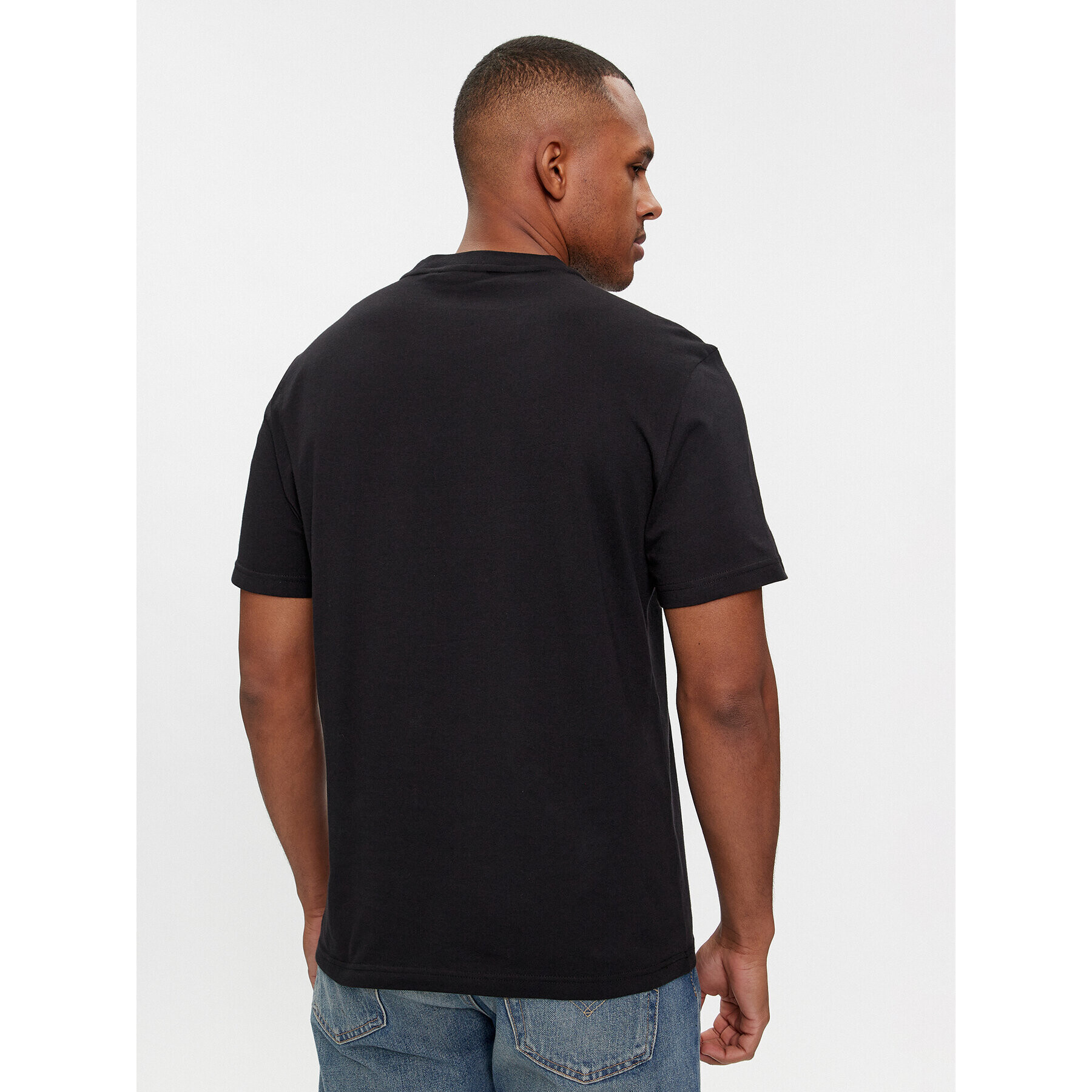 Calvin Klein Тишърт Logo K10K112395 Черен Regular Fit - Pepit.bg