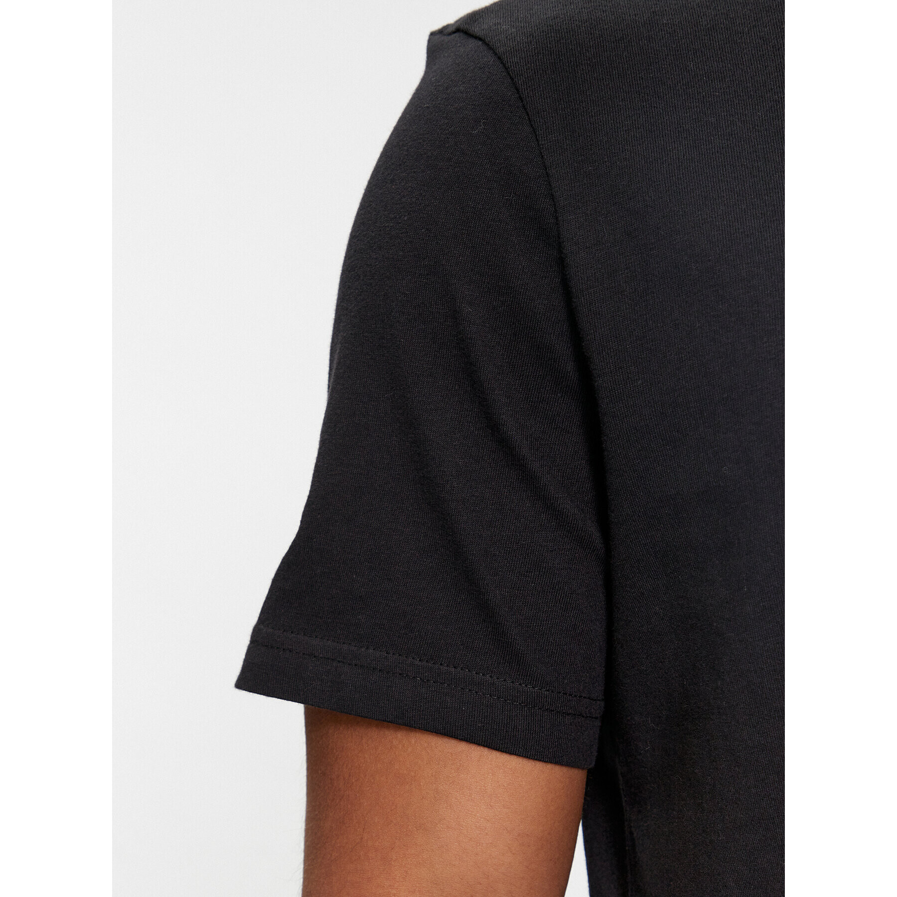 Calvin Klein Тишърт Logo K10K112395 Черен Regular Fit - Pepit.bg