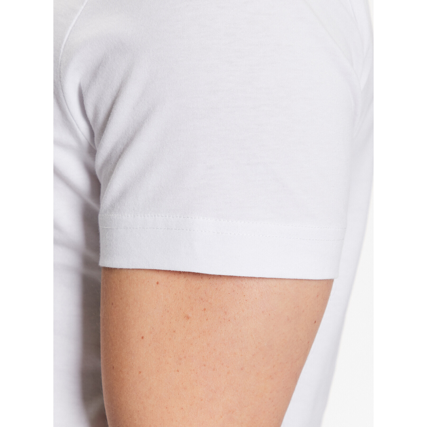 Calvin Klein Тишърт Mattie Front Logo K10K111122 Бял Regular Fit - Pepit.bg
