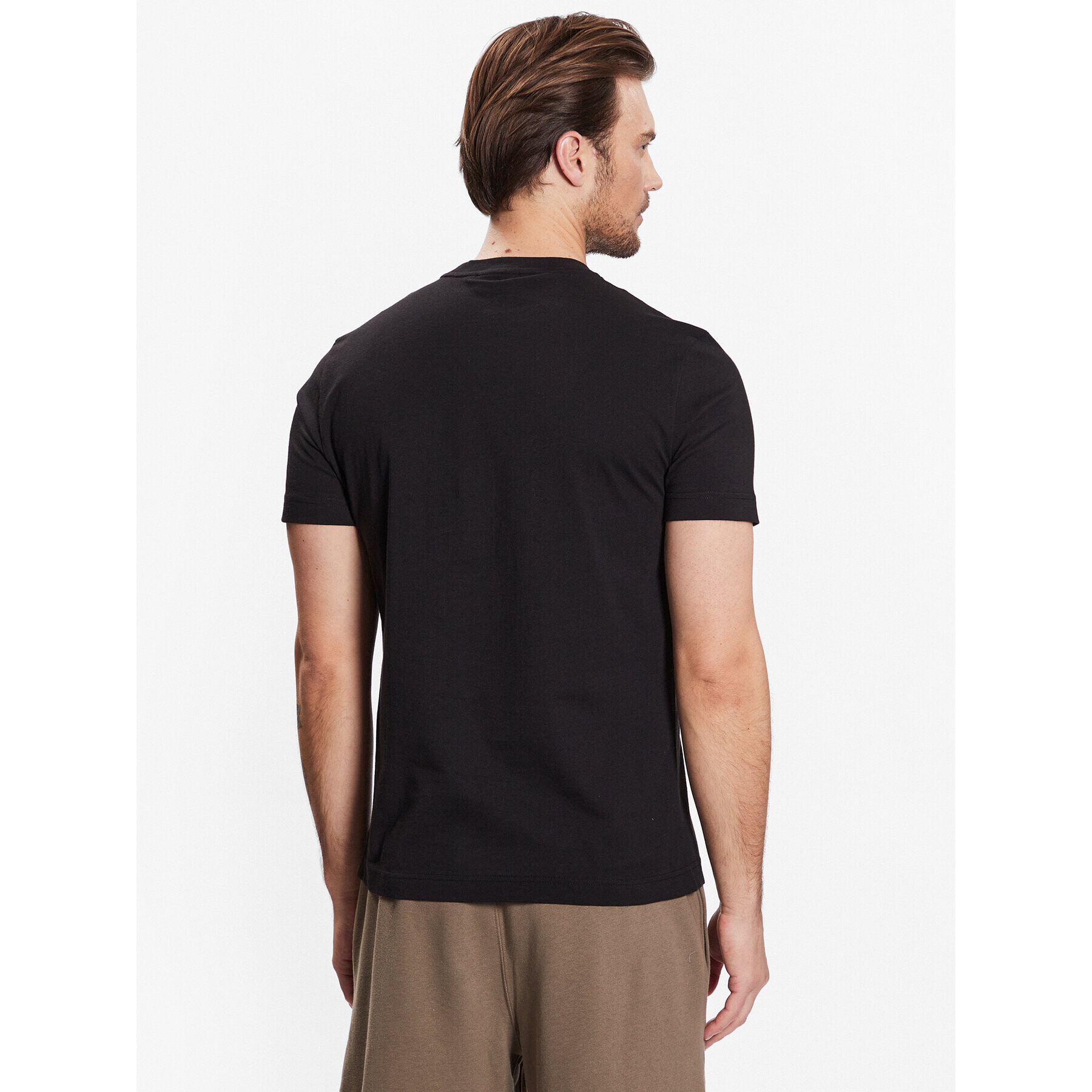 Calvin Klein Тишърт Mattie Front Logo T-Shirt K10K111122 Черен Regular Fit - Pepit.bg