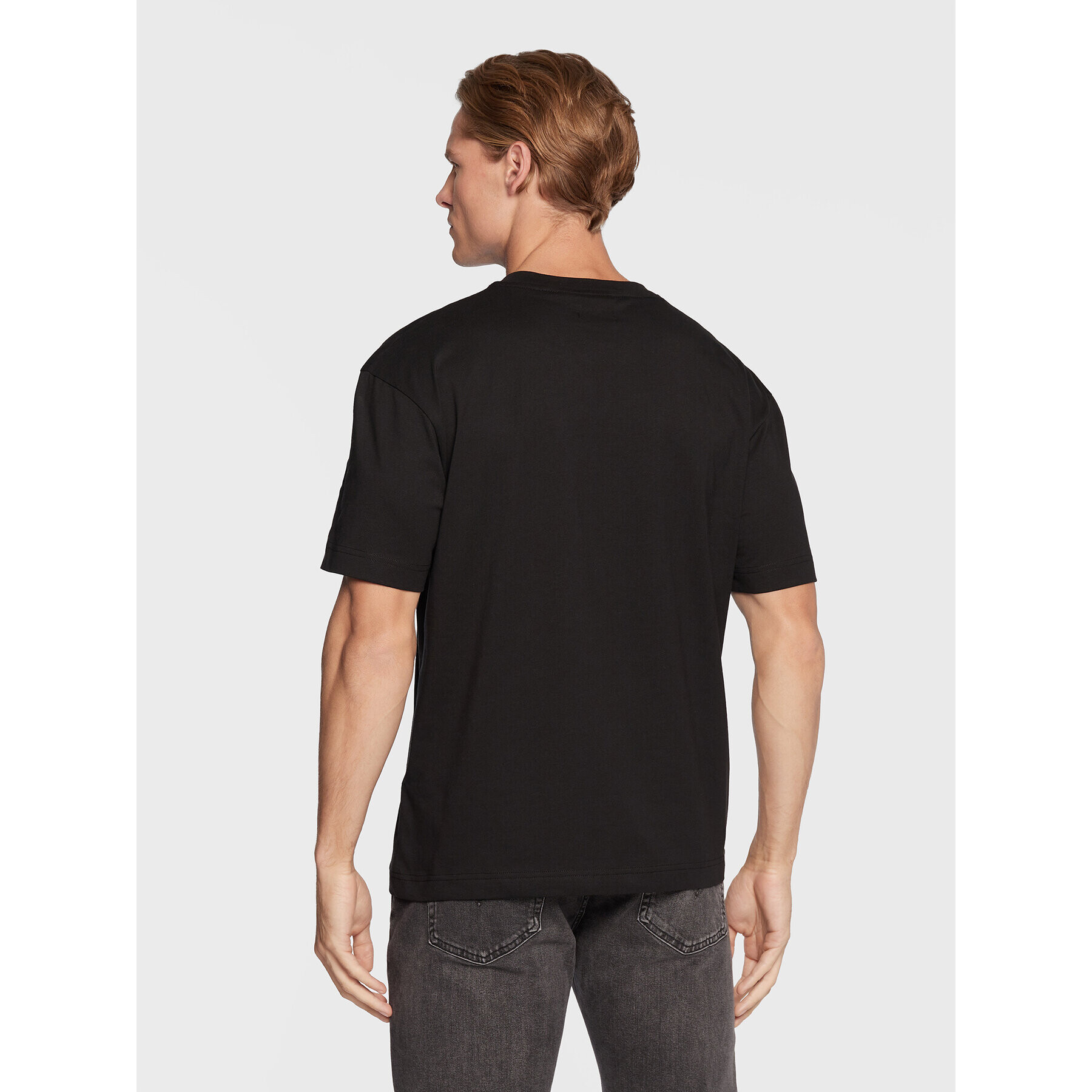 Calvin Klein Тишърт Photo K10K110585 Черен Regular Fit - Pepit.bg