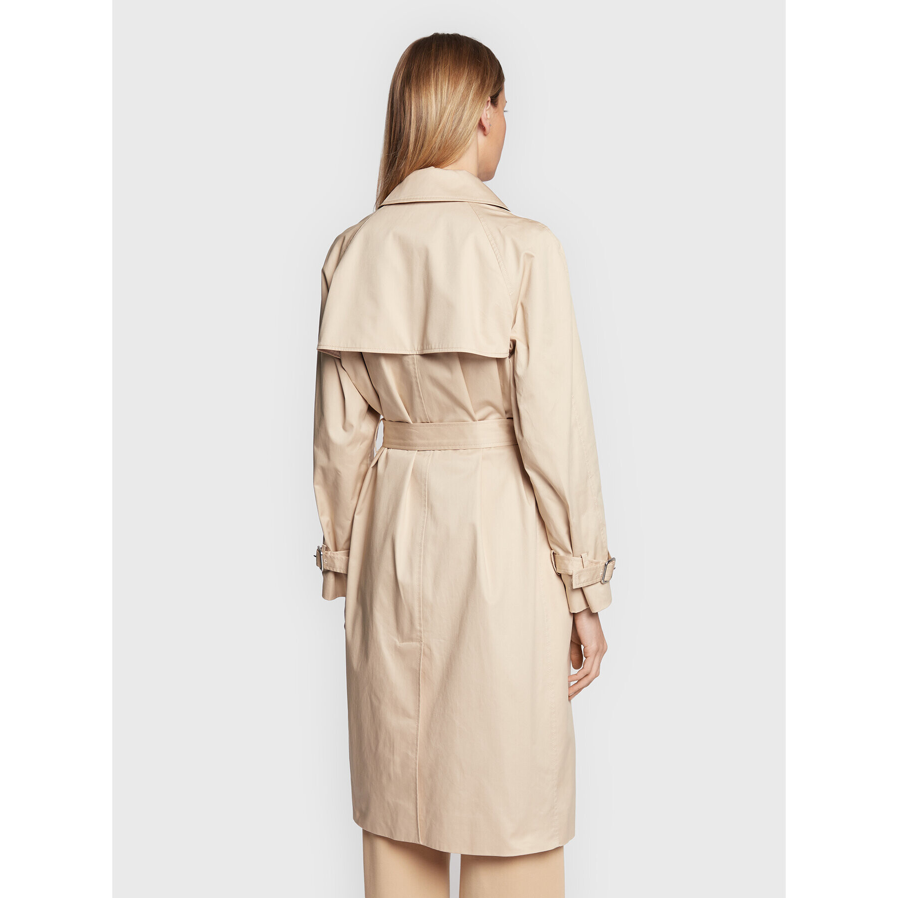 Calvin Klein Тренч Essential K20K204999 Бежов Regular Fit - Pepit.bg