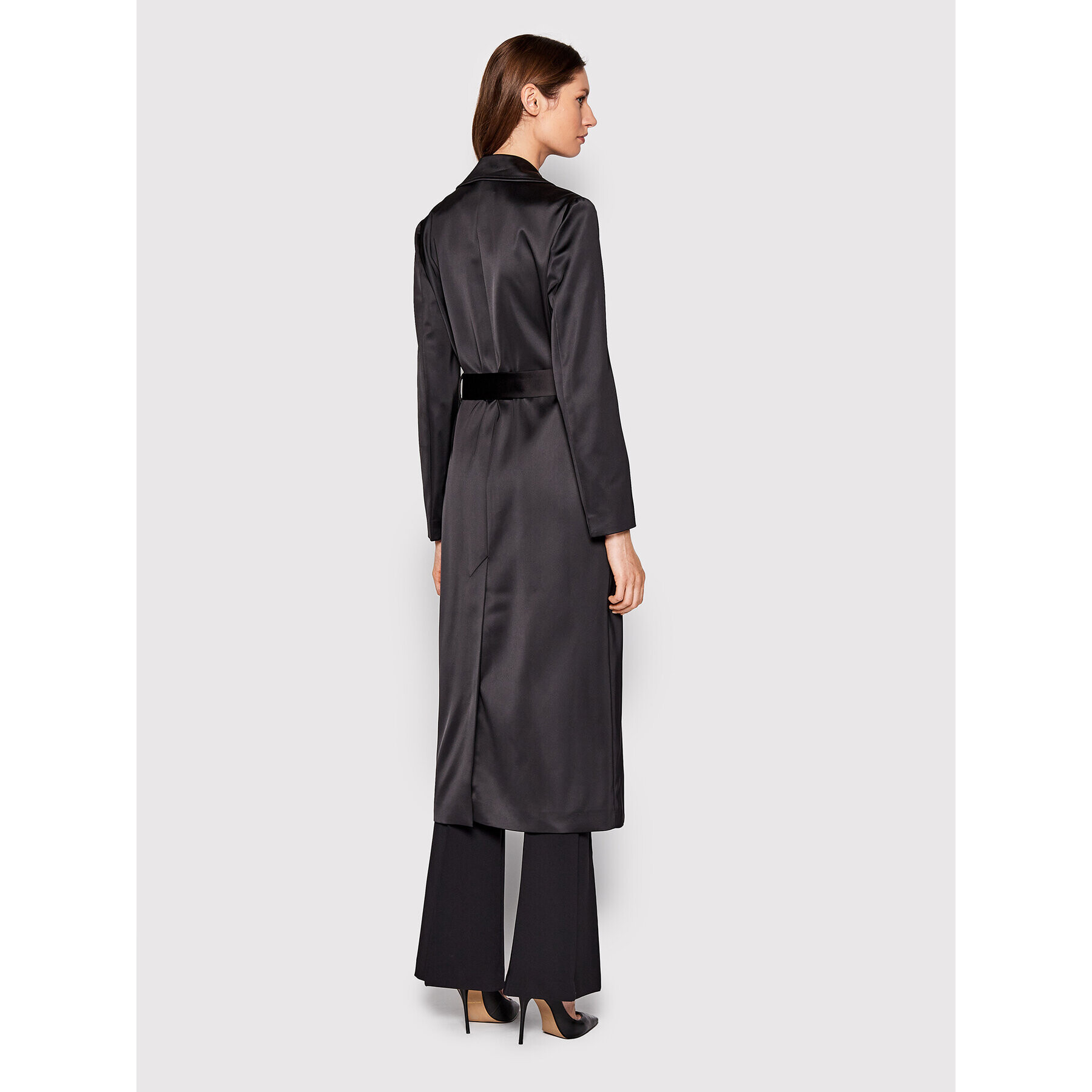 Calvin Klein Тренч K20K204157 Черен Regular Fit - Pepit.bg