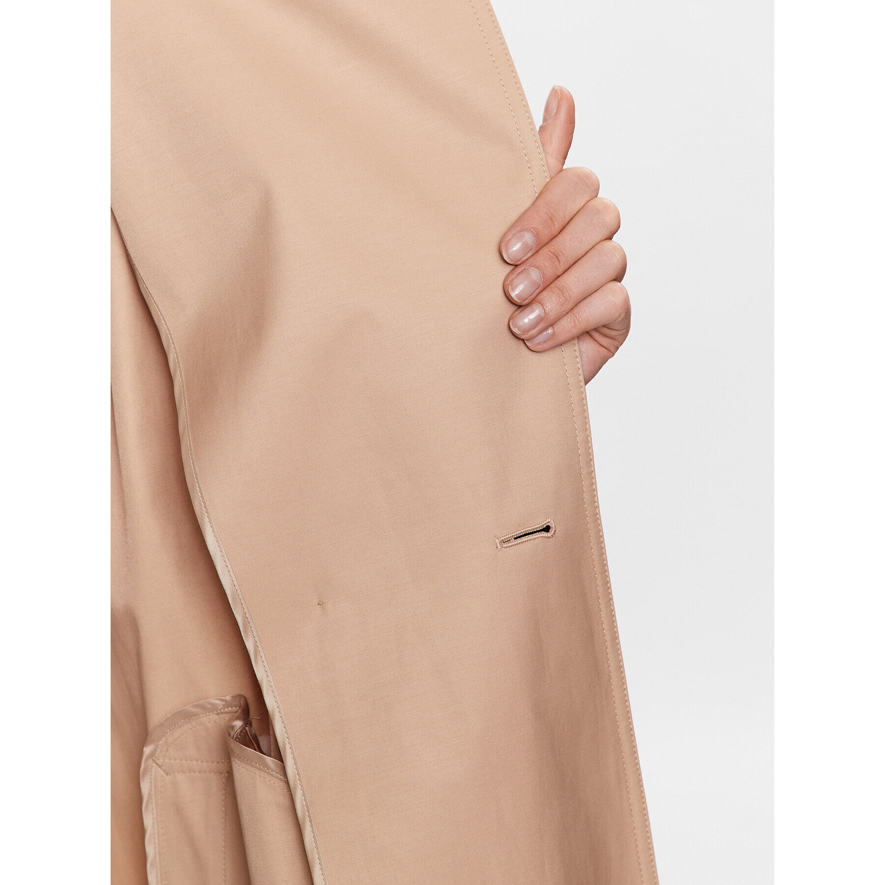 Calvin Klein Тренч K20K205498 Бежов Regular Fit - Pepit.bg