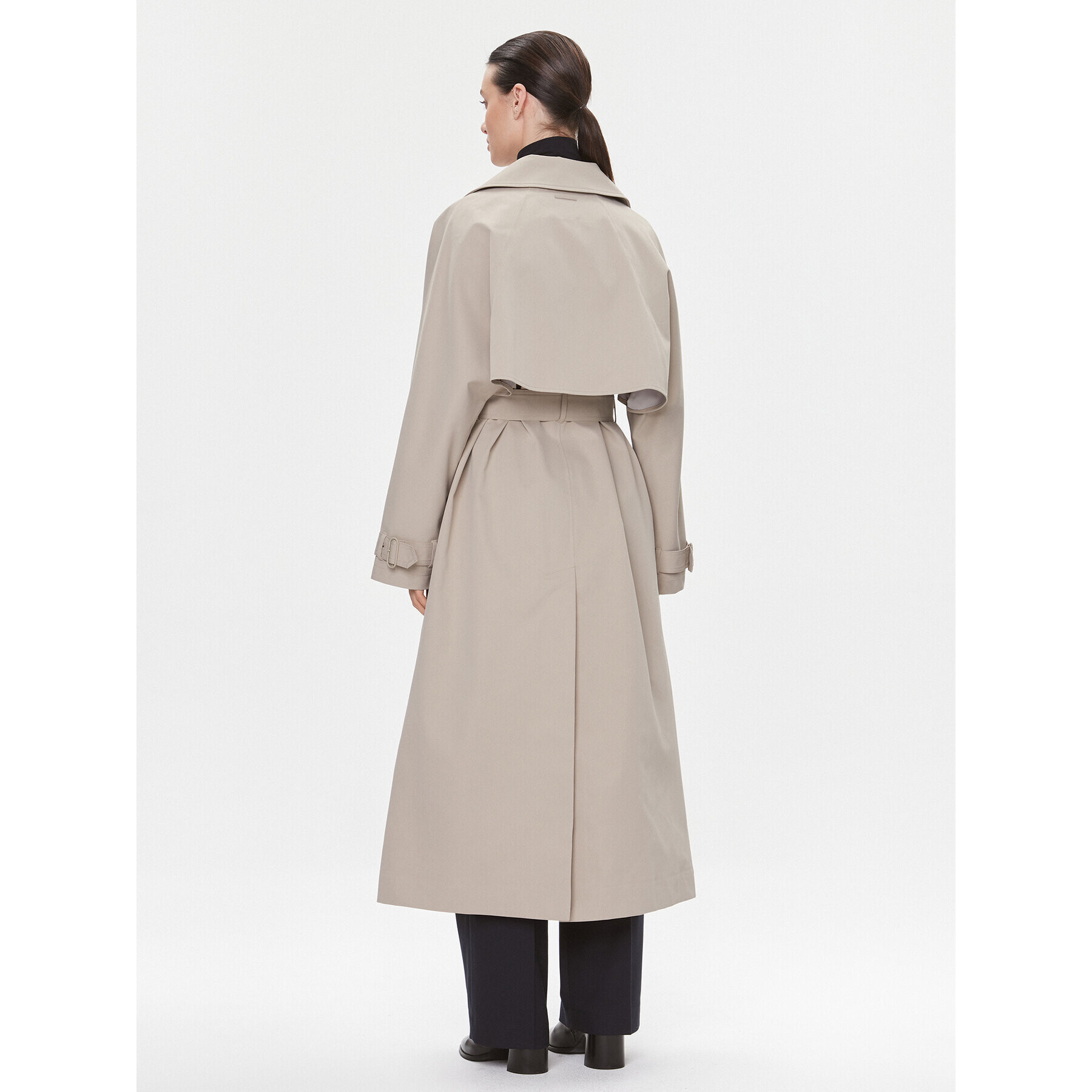 Calvin Klein Тренч K20K205939 Бежов Regular Fit - Pepit.bg