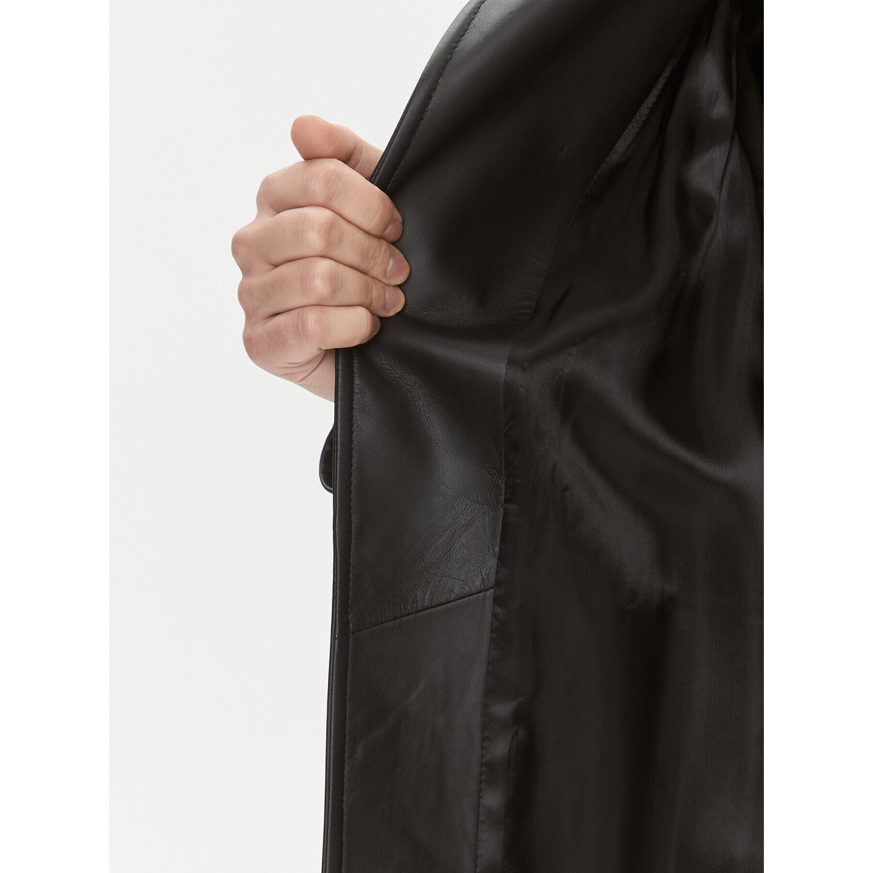 Calvin Klein Тренч K20K206719 Черен Regular Fit - Pepit.bg
