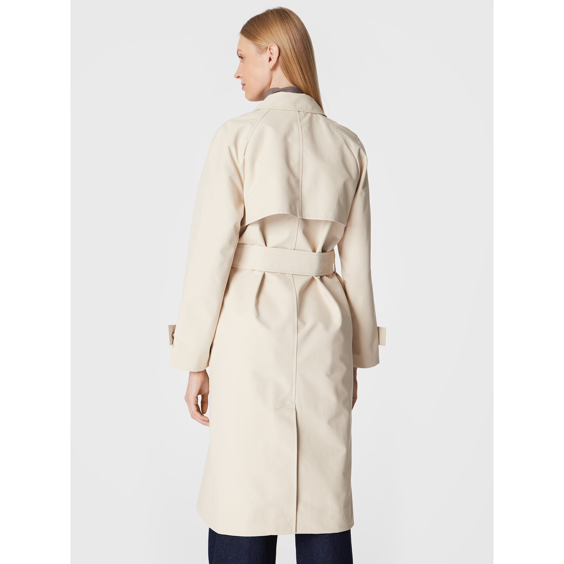 Calvin Klein Тренч Technical K20K204162 Екрю Regular Fit - Pepit.bg