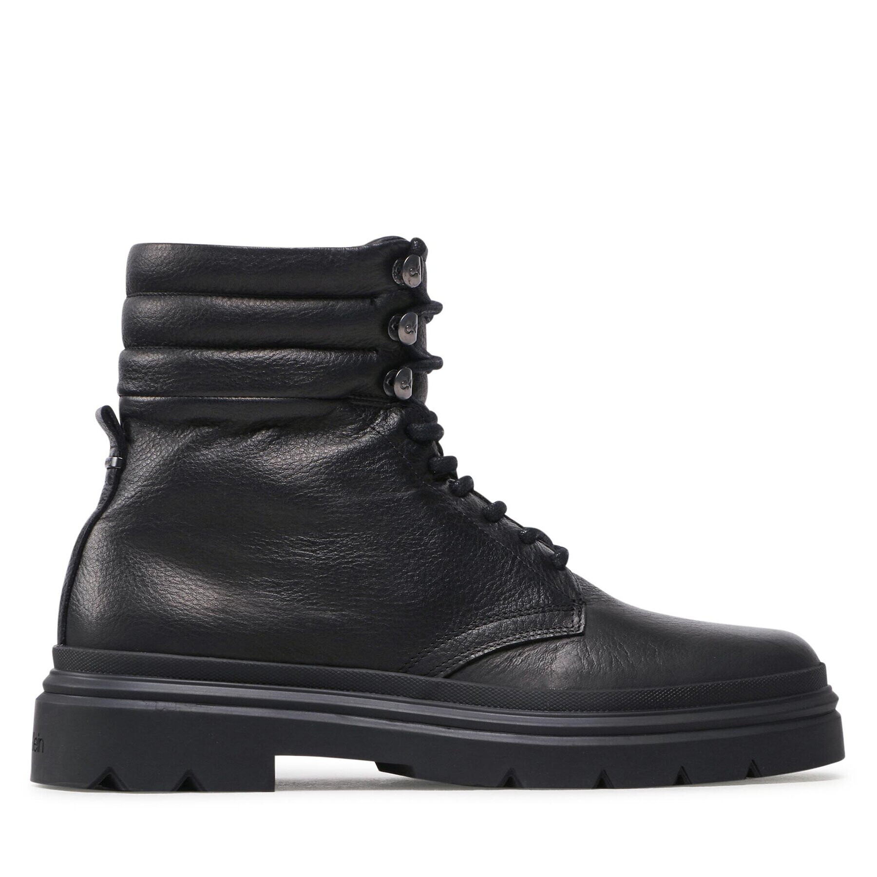 Calvin Klein Туристически oбувки Combat Boot Pb Lh HM0HM00667 Черен - Pepit.bg