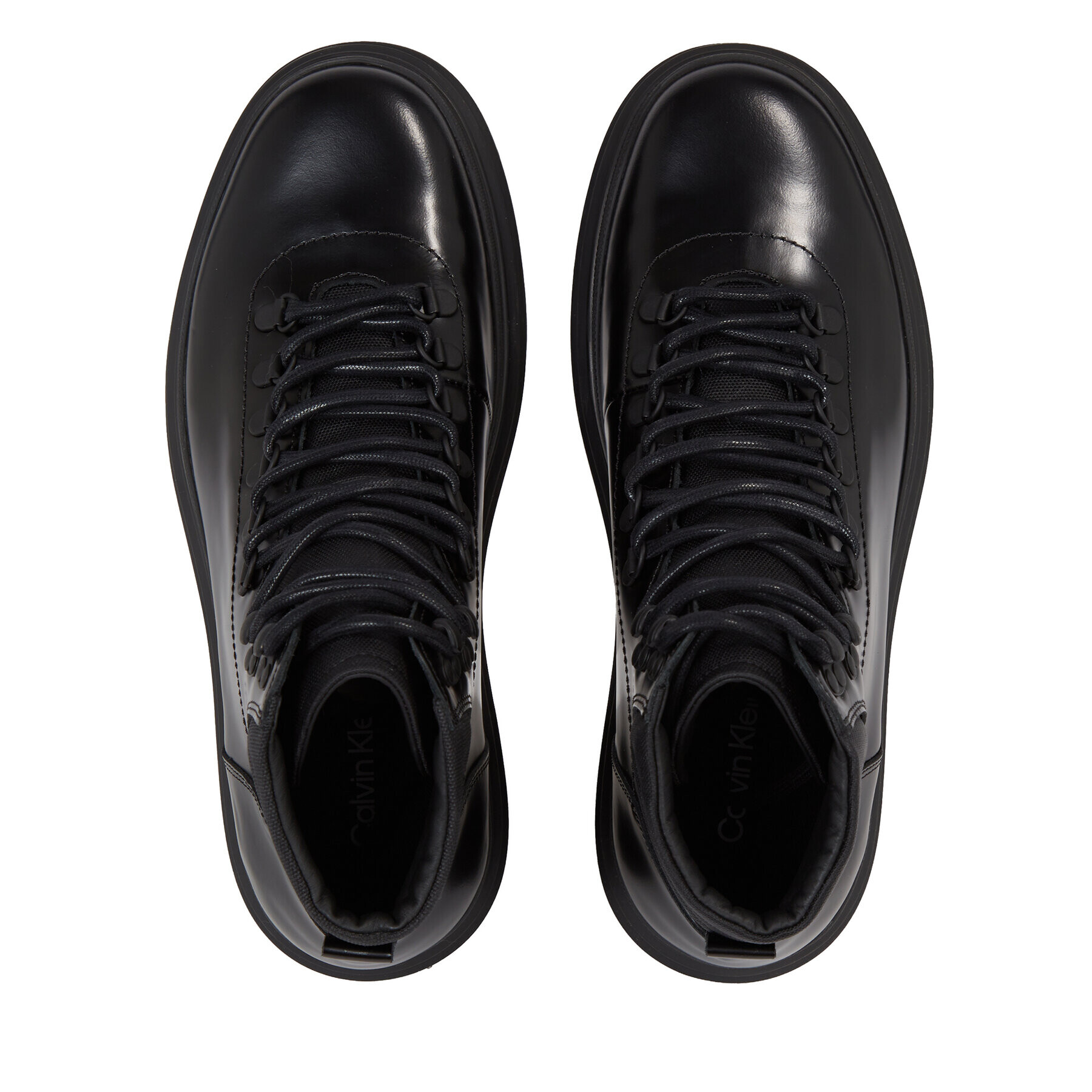 Calvin Klein Туристически oбувки Lace Up Boot HM0HM01203 Черен - Pepit.bg