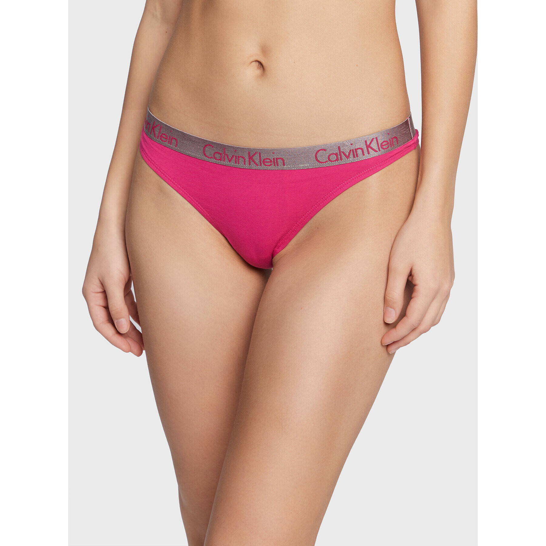Calvin Klein Underwear Бикини тип прашка 000QD3539E Розов - Pepit.bg
