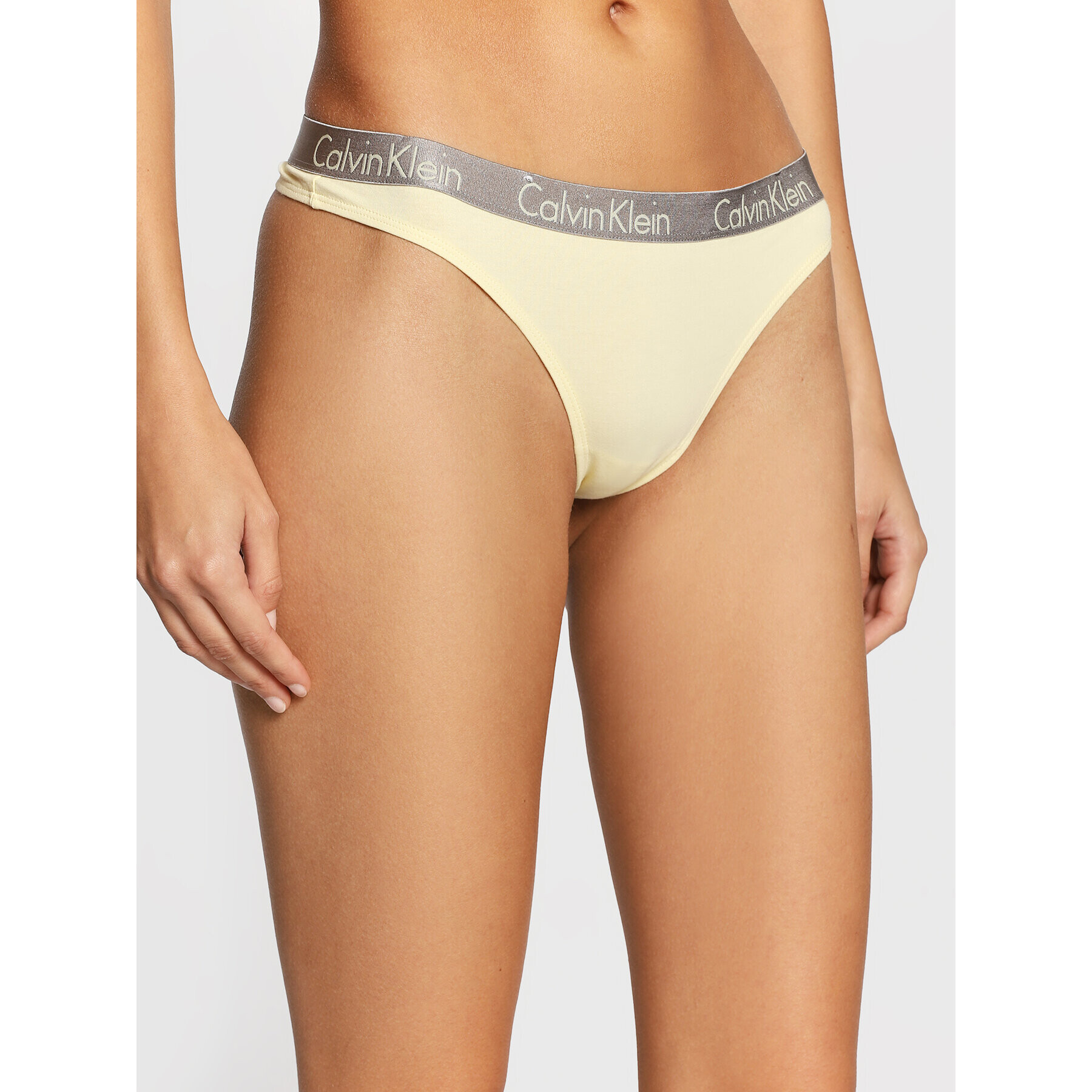 Calvin Klein Underwear Бикини тип прашка 000QD3539E Жълт - Pepit.bg