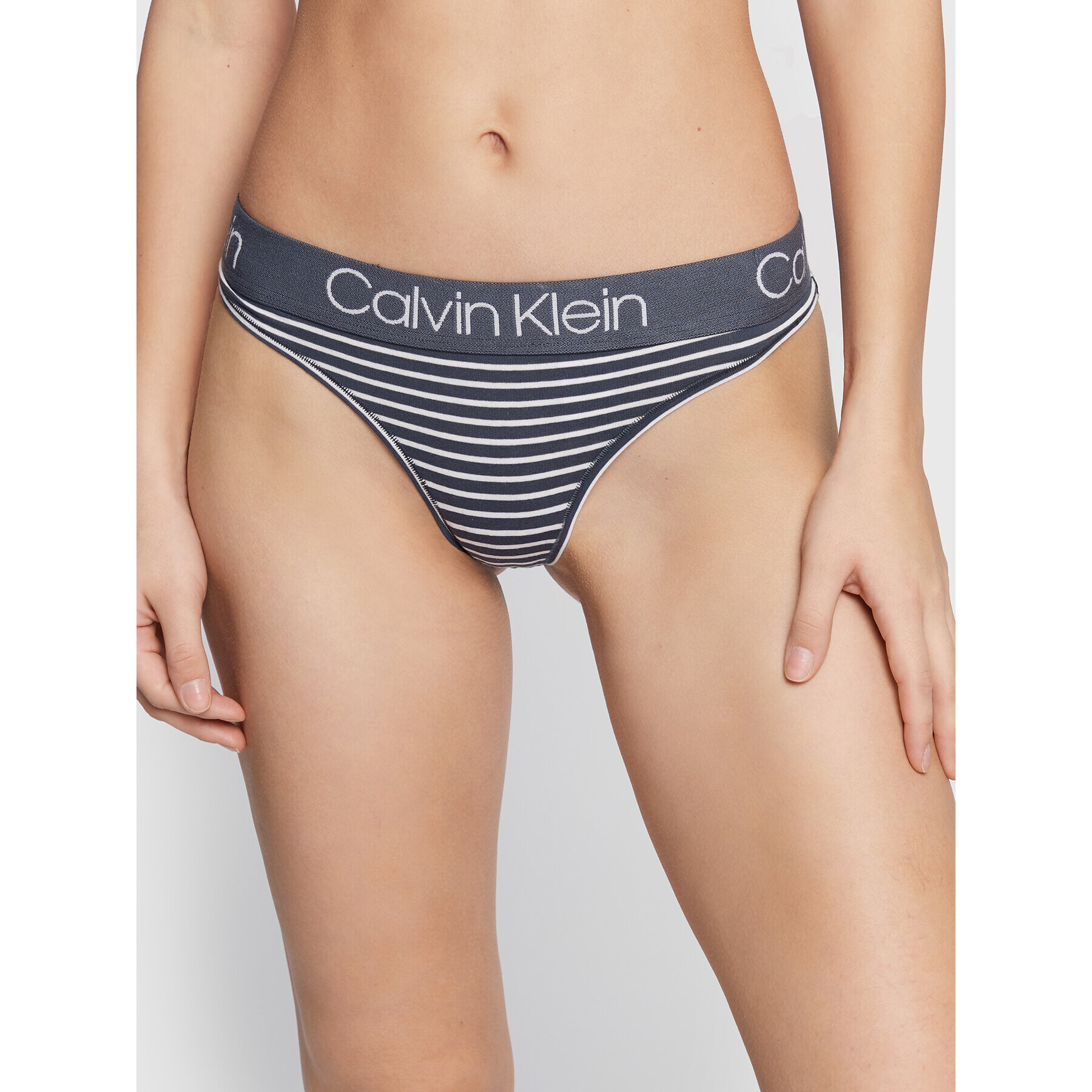 Calvin Klein Underwear Бикини тип прашка 000QD3751E Тъмносин - Pepit.bg