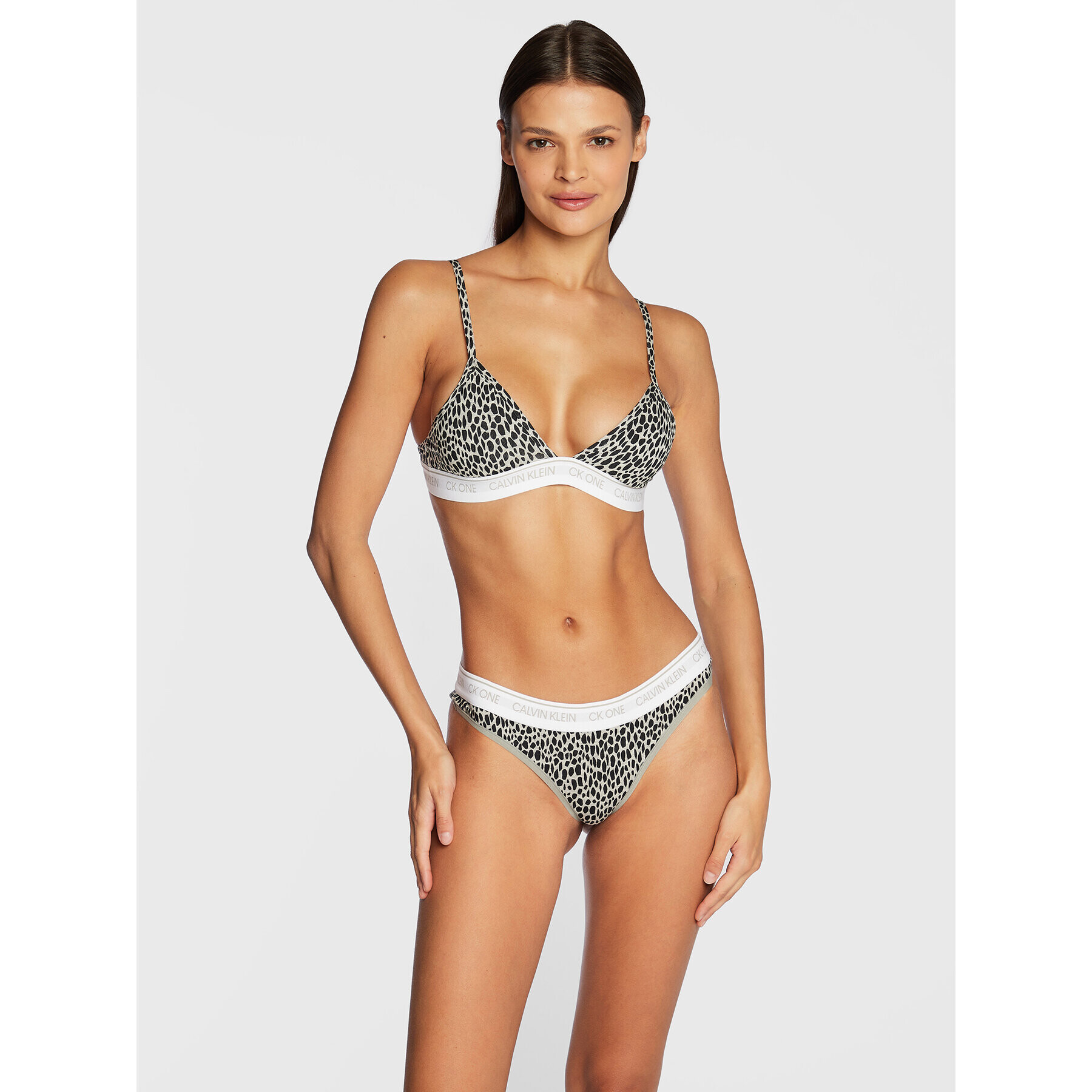 Calvin Klein Underwear Бикини тип прашка 000QF5733E Сив - Pepit.bg