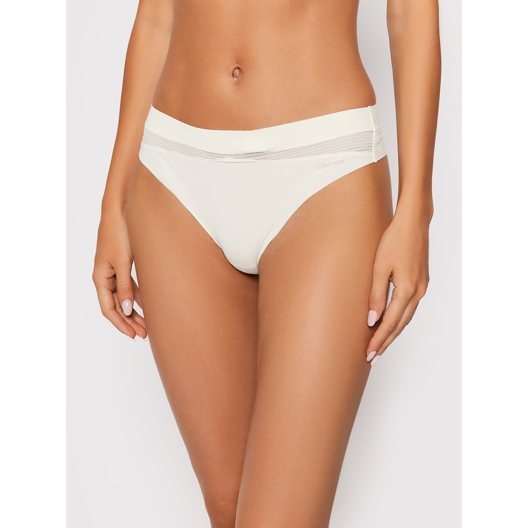 Calvin Klein Underwear Бикини тип прашка 000QF6047E Бежов - Pepit.bg