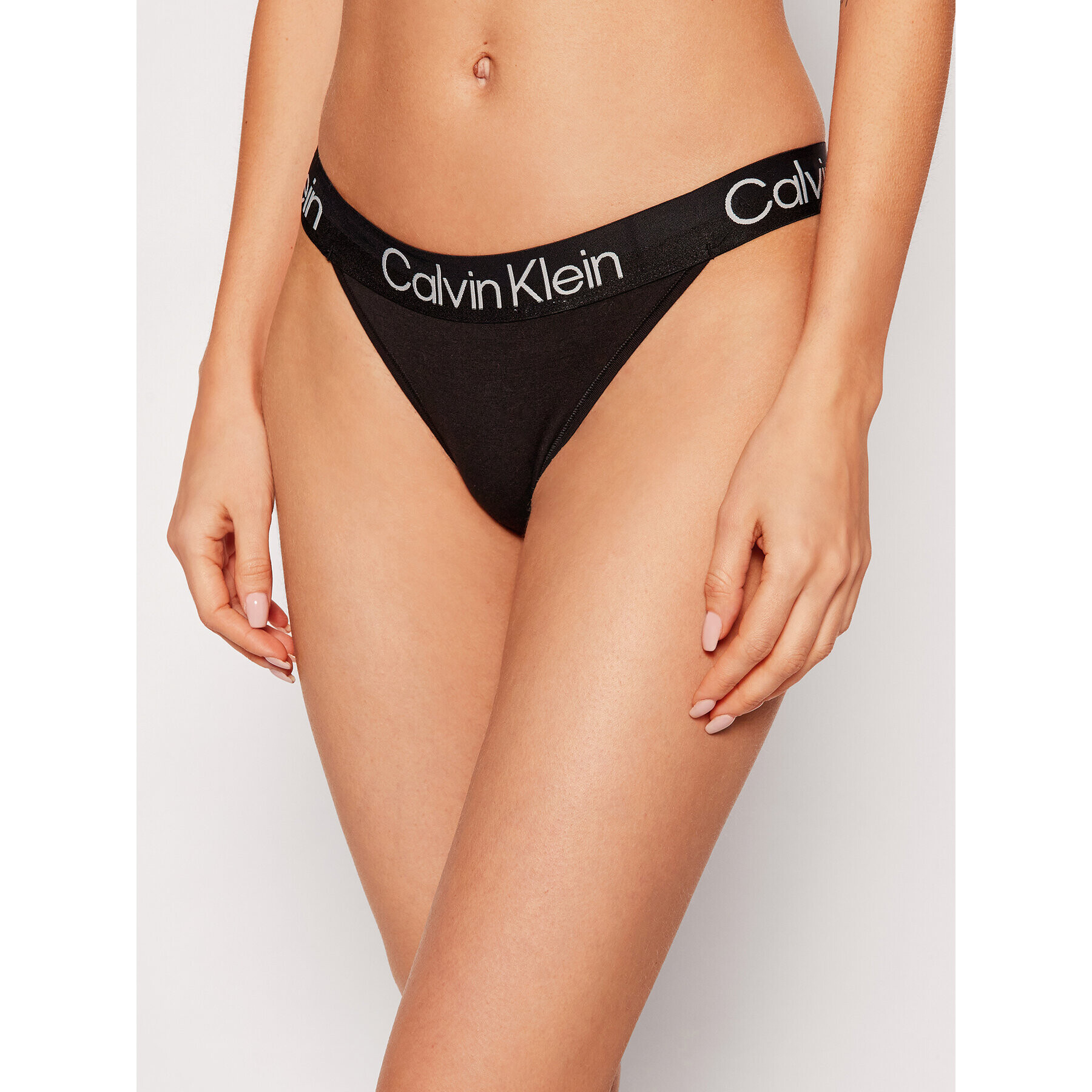 Calvin Klein Underwear Бикини тип прашка 000QF6686E Черен - Pepit.bg