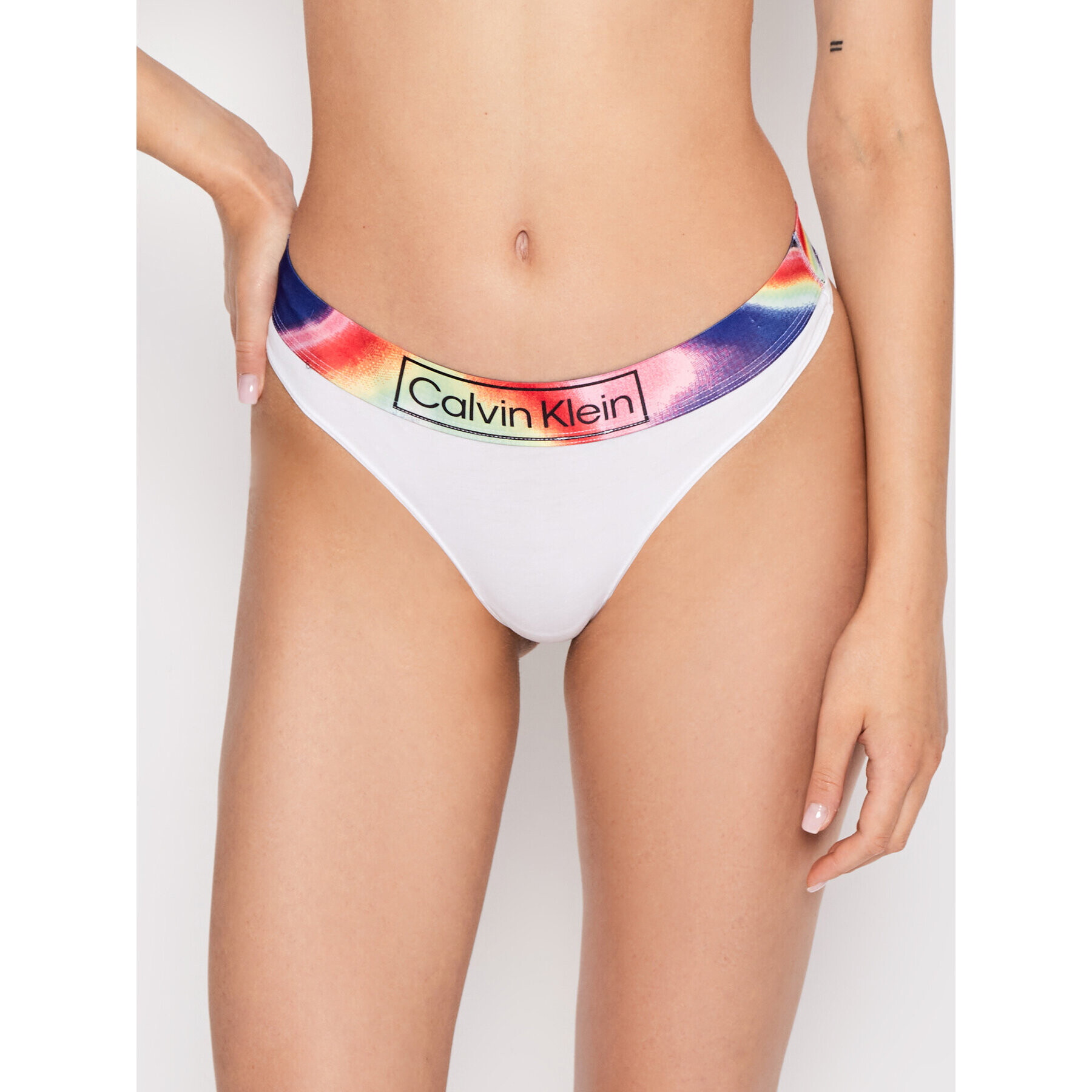 Calvin Klein Underwear Бикини тип прашка 000QF6857E Бял - Pepit.bg