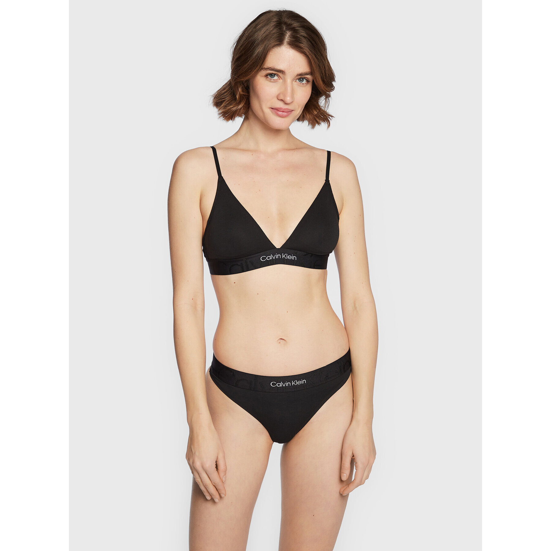 Calvin Klein Underwear Бикини тип прашка 000QF6992E Черен - Pepit.bg