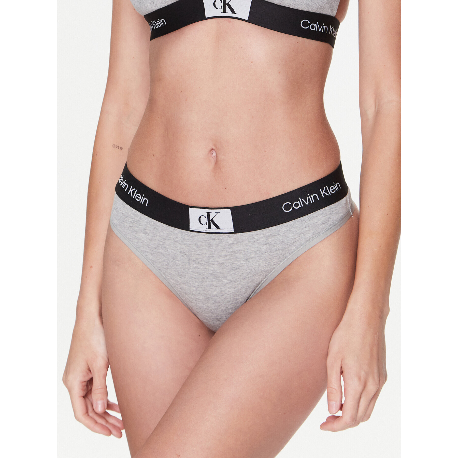 Calvin Klein Underwear Бикини тип прашка 000QF7221E Сив - Pepit.bg