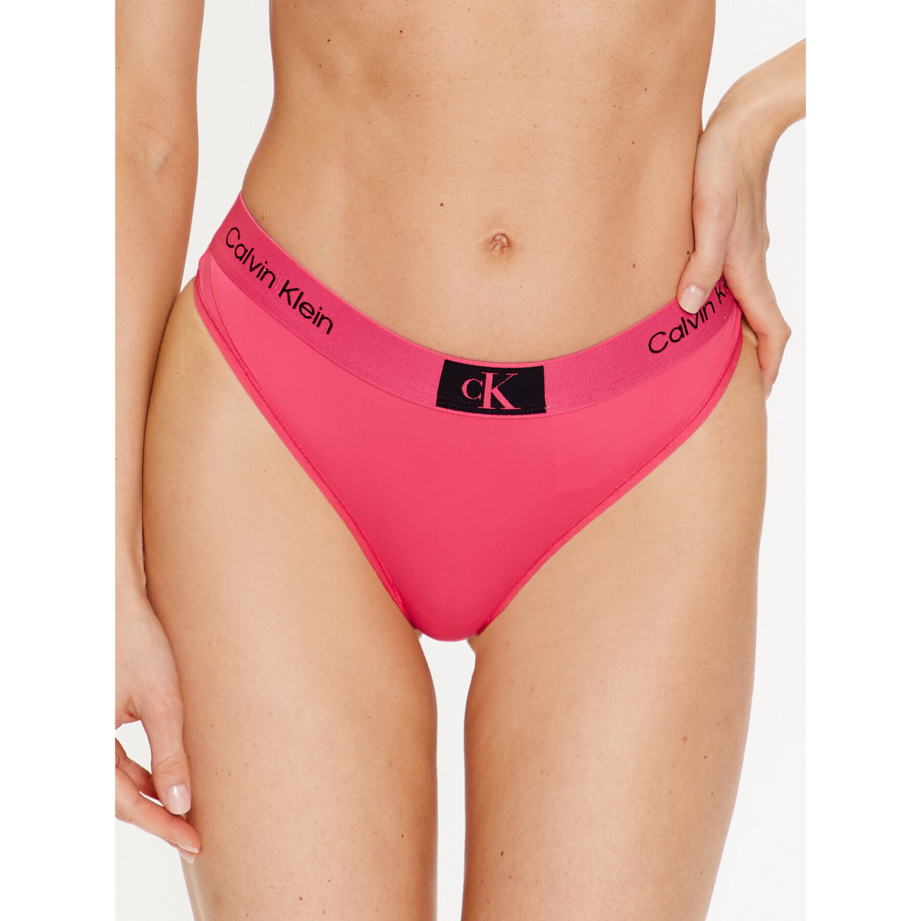 Calvin Klein Underwear Бикини тип прашка 000QF7248E Розов - Pepit.bg