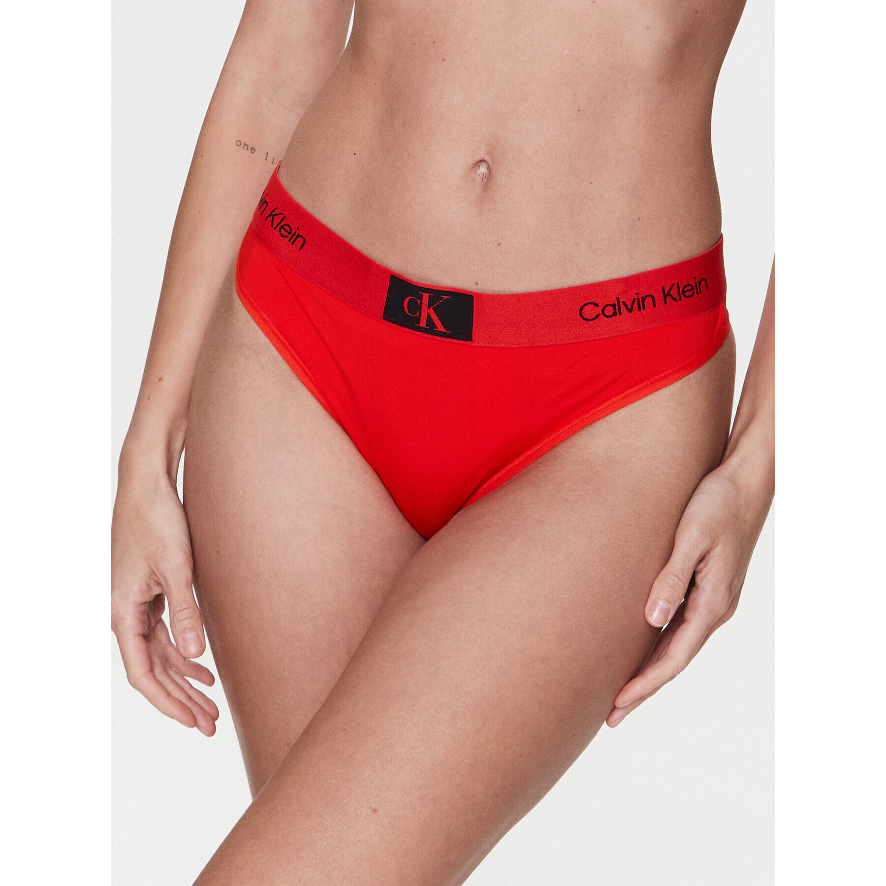 Calvin Klein Underwear Бикини тип прашка Modern 000QF7248E Червен - Pepit.bg
