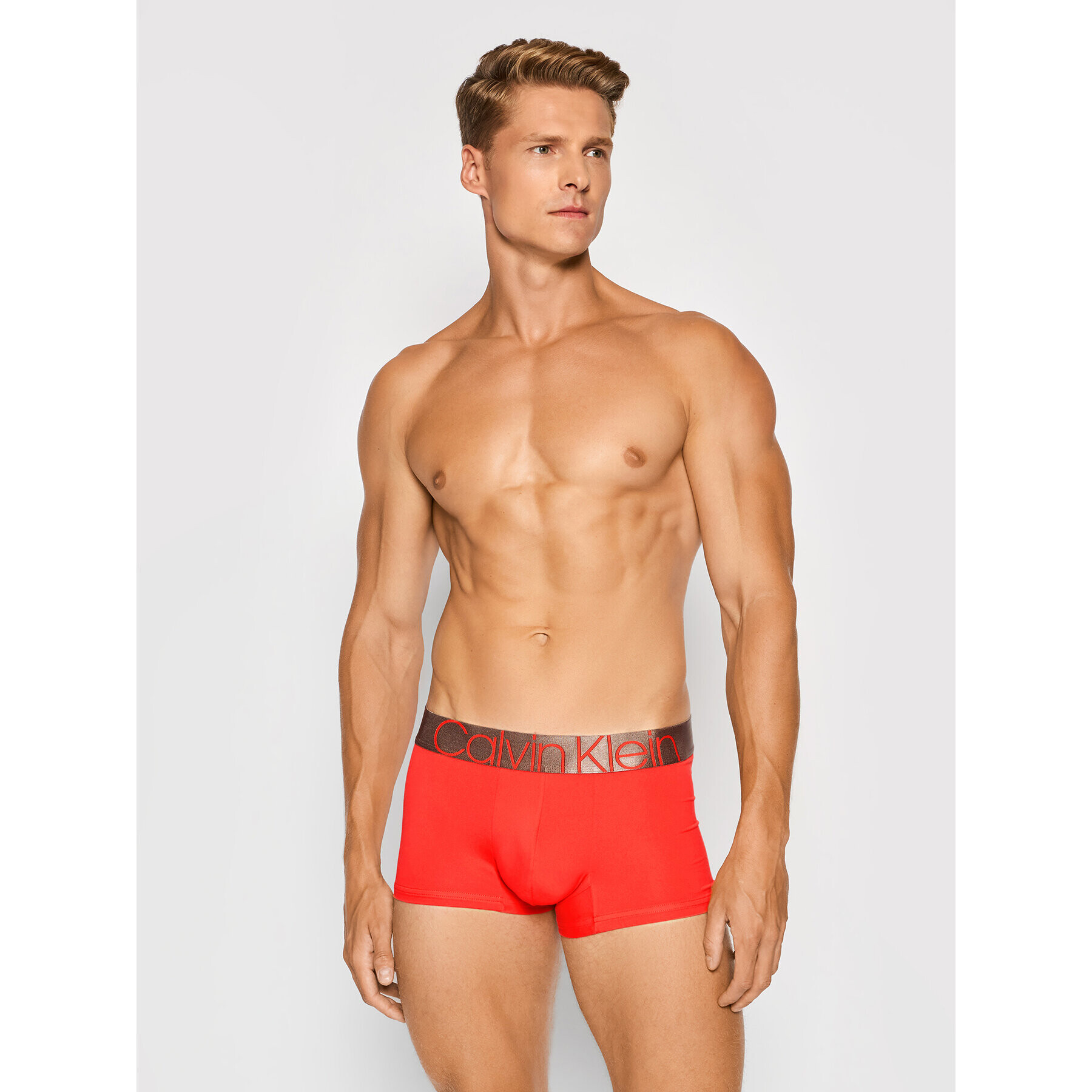 Calvin Klein Underwear Боксерки 000NB2540A Червен - Pepit.bg