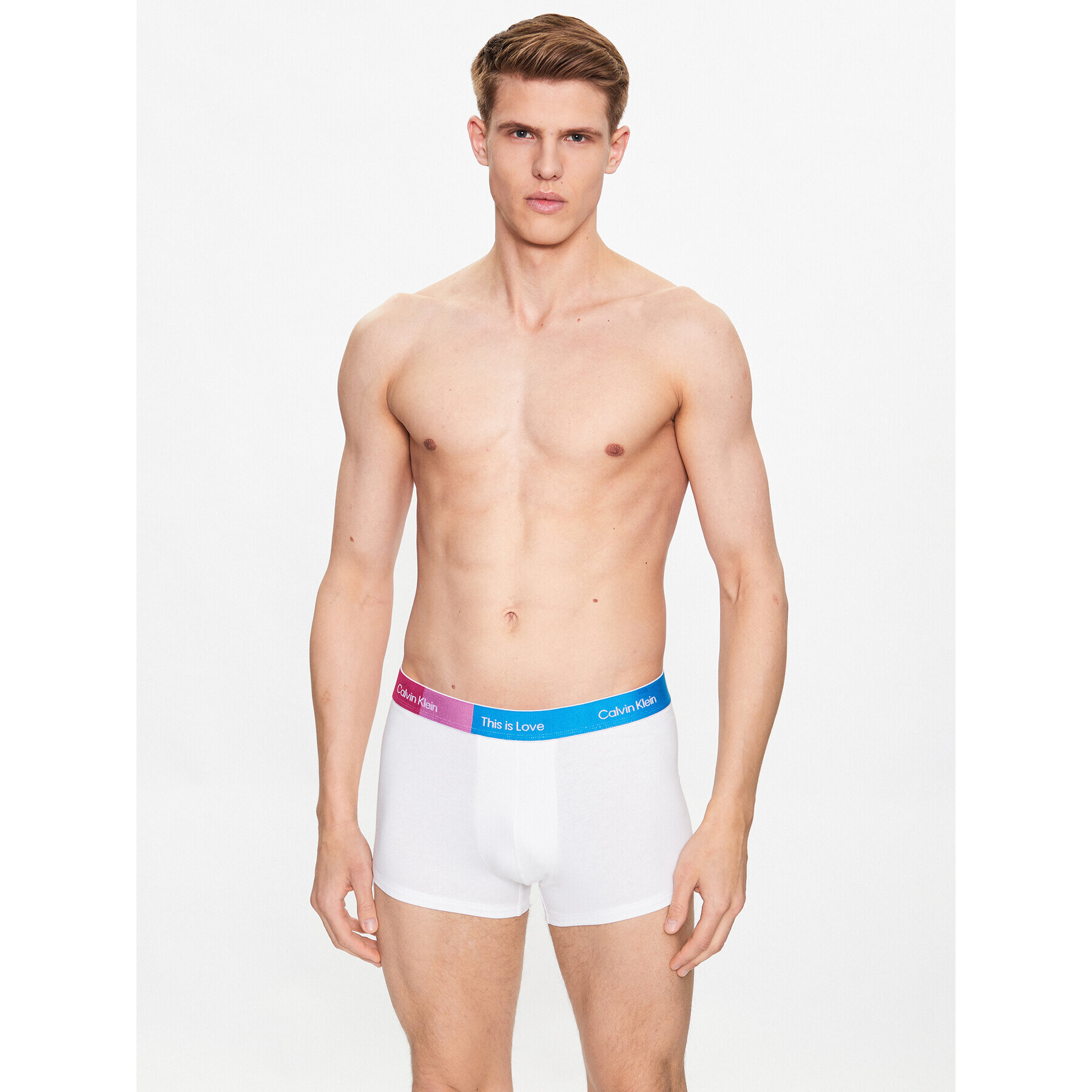 Calvin Klein Underwear Боксерки 000NB3414A Бял - Pepit.bg