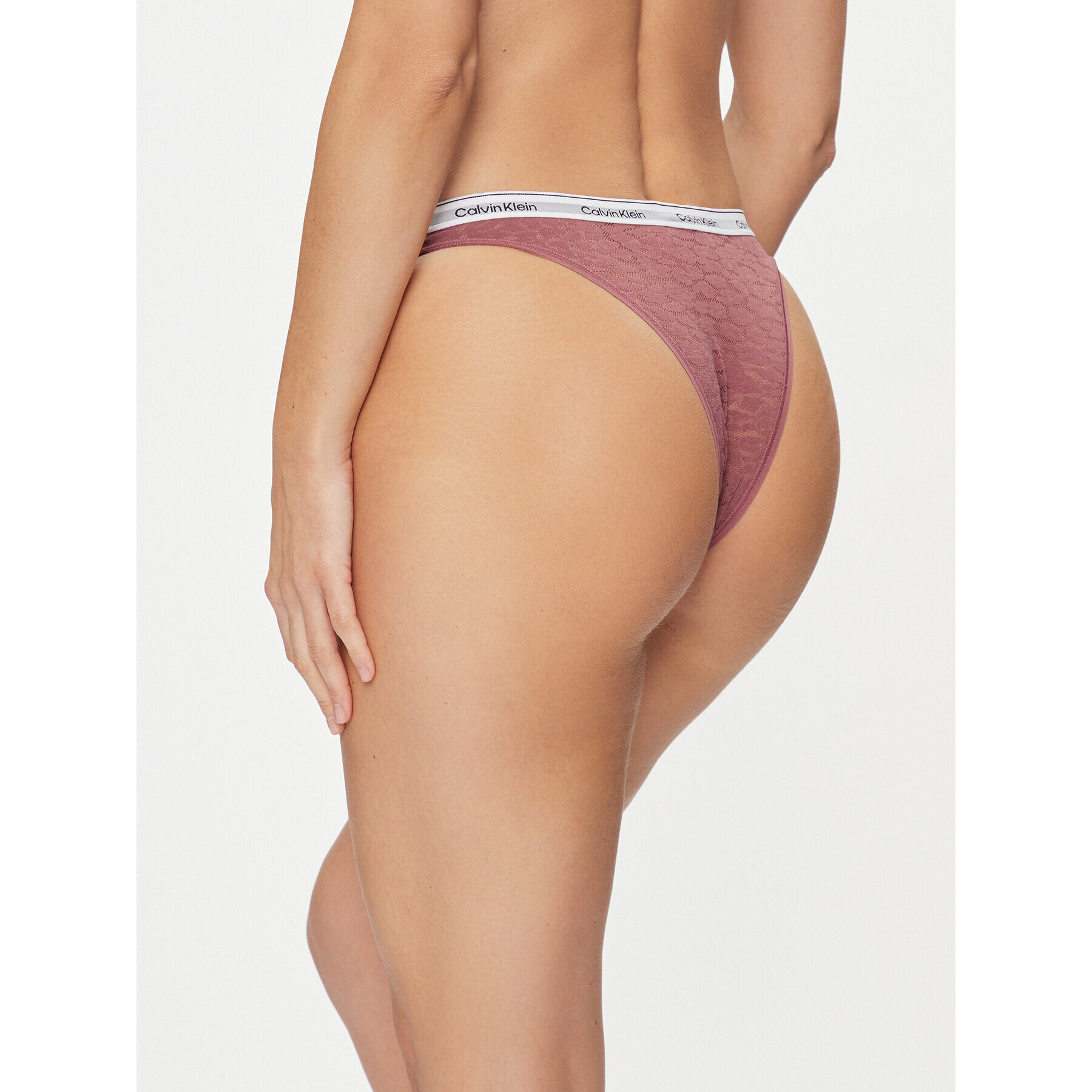 Calvin Klein Underwear Дамски бикини тип бразилиана 000QD5049E Розов - Pepit.bg